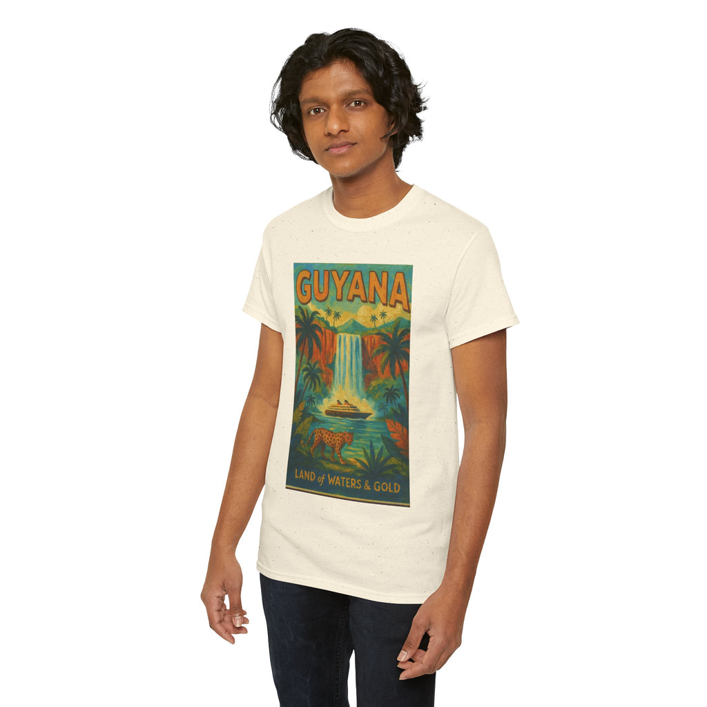 Guyana - Kaieteur Falls Vintage Travel T-Shirt