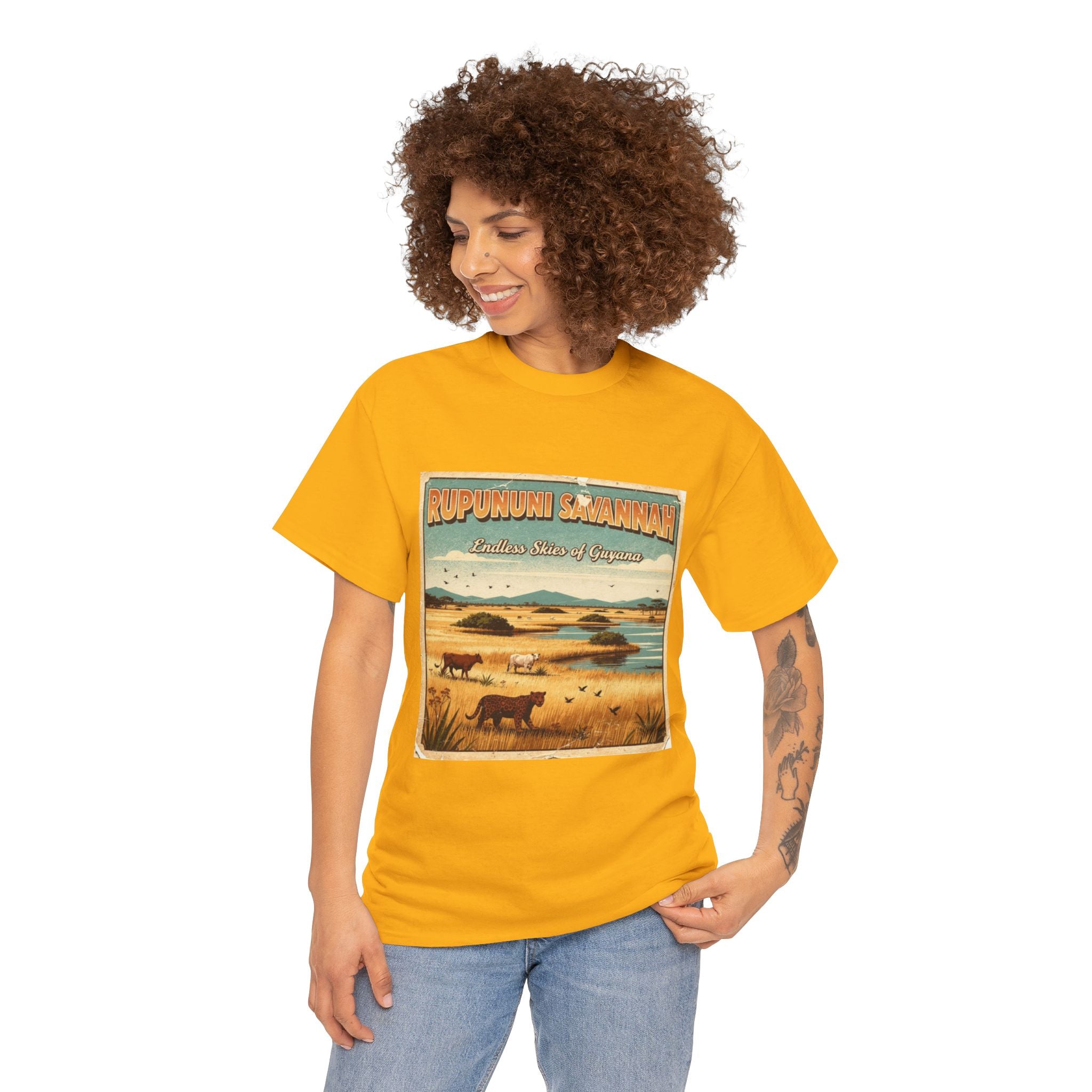 Guyana - Rupununi Savannah Wildlife Vintage Tee