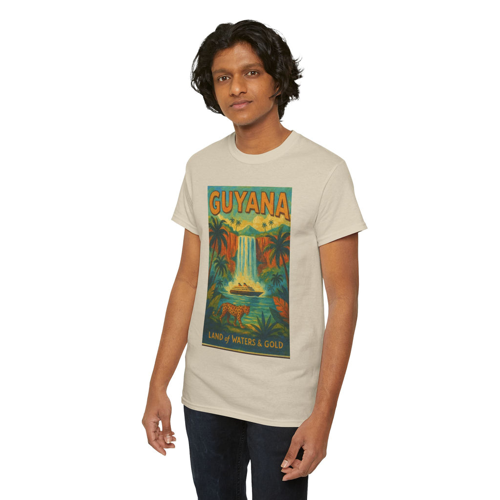 Guyana - Kaieteur Falls Vintage Travel T-Shirt