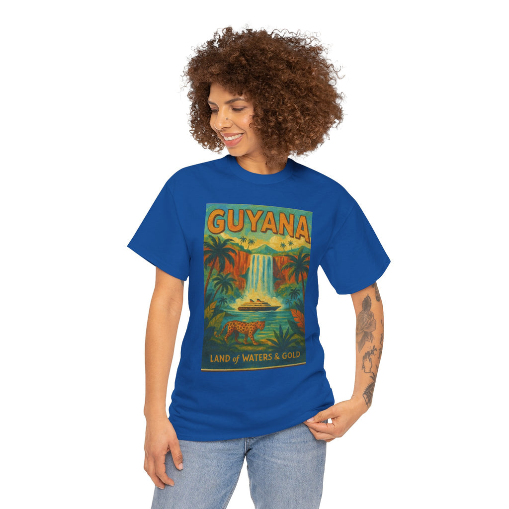 Guyana - Kaieteur Falls Vintage Travel T-Shirt