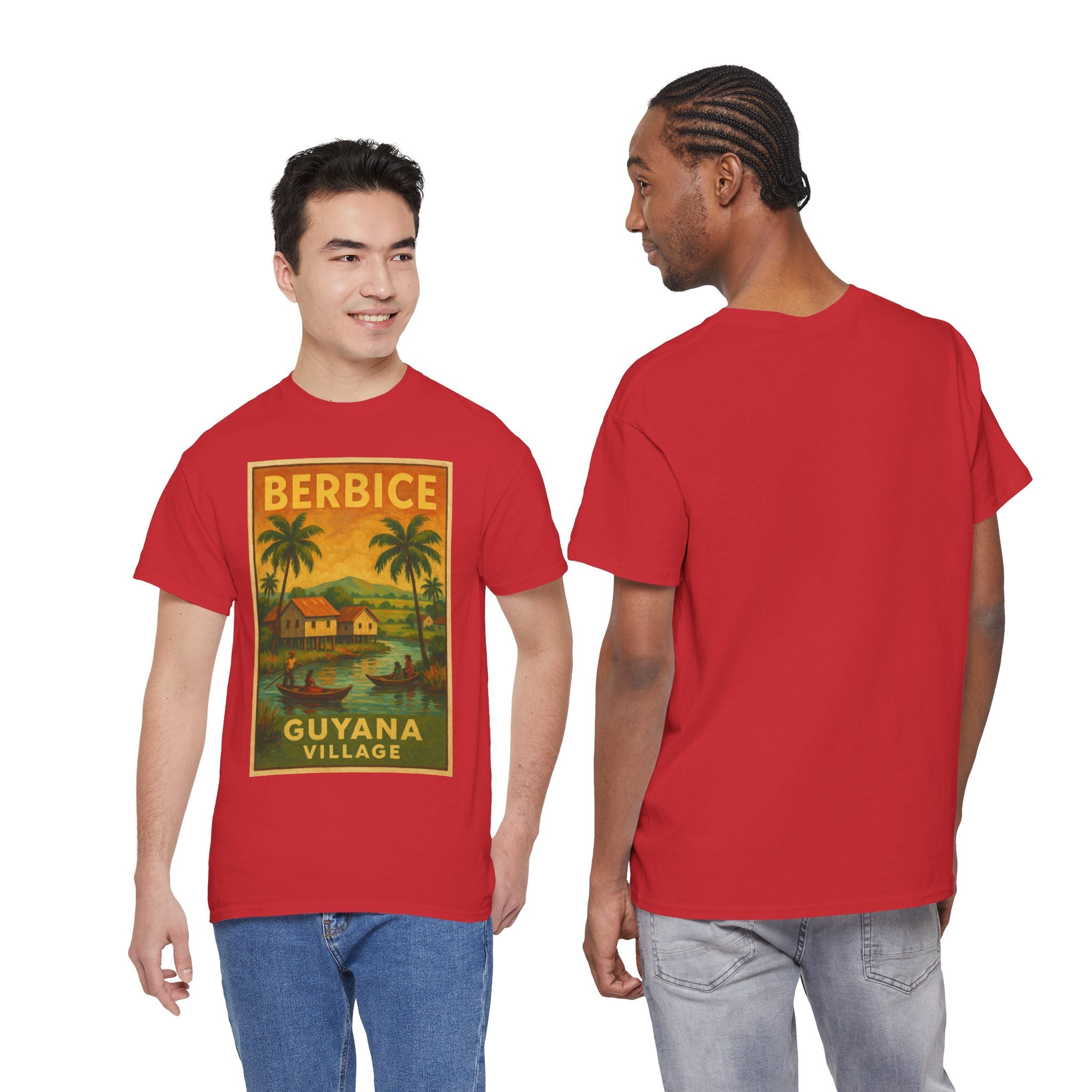 Guyana - Berbice Vintage Poster T-Shirt