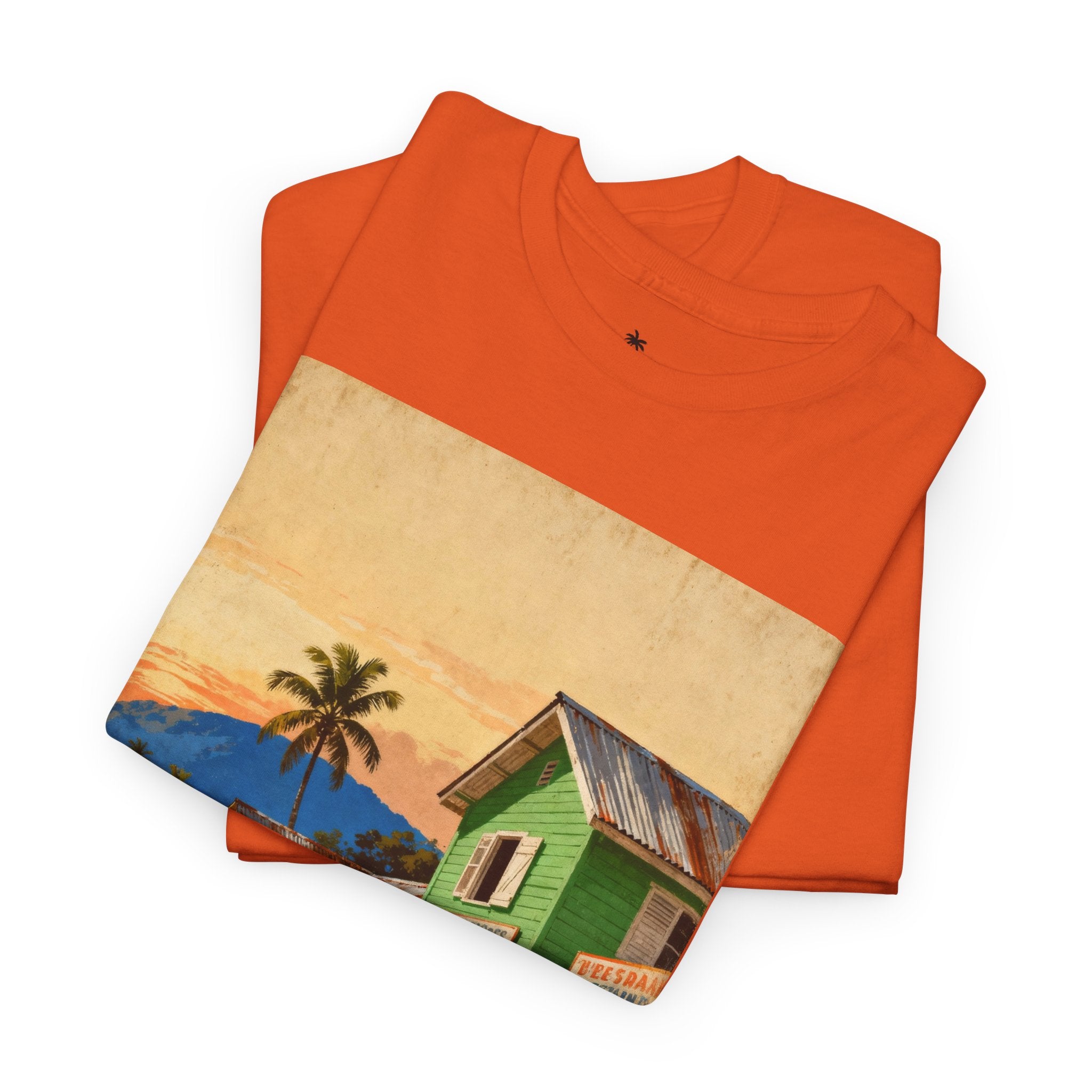 Jamaica Street Scene Vintage T‑Shirt