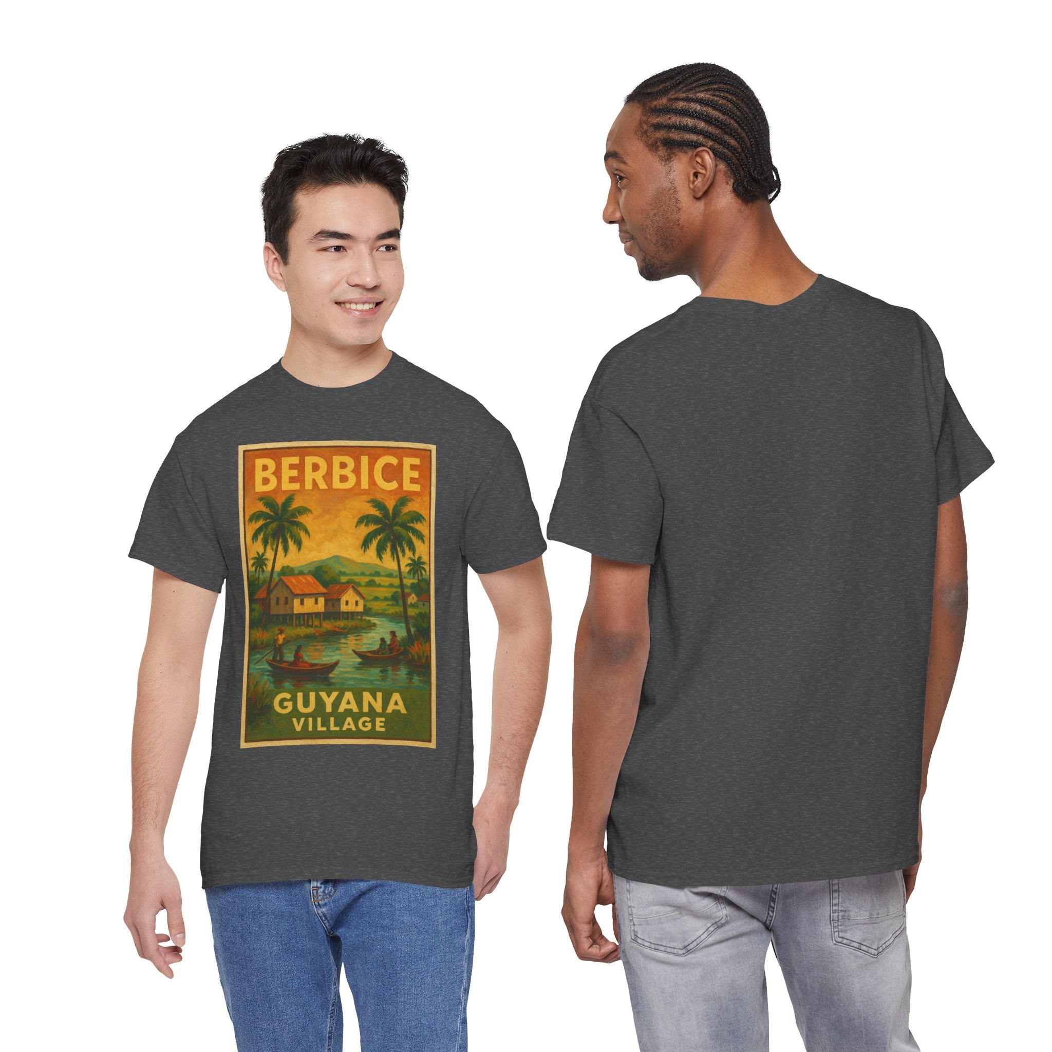 Guyana - Berbice Vintage Poster T-Shirt