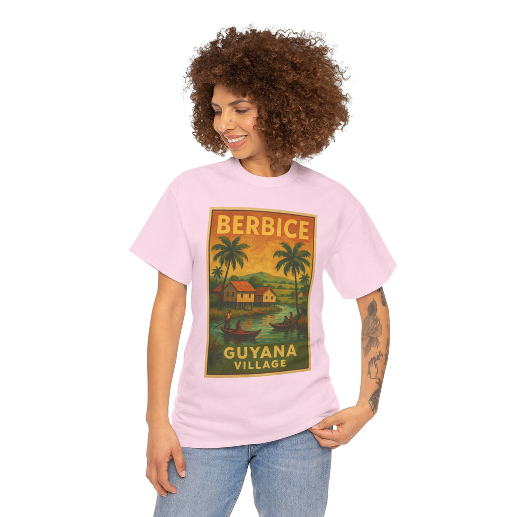 Guyana - Berbice Vintage Poster T-Shirt