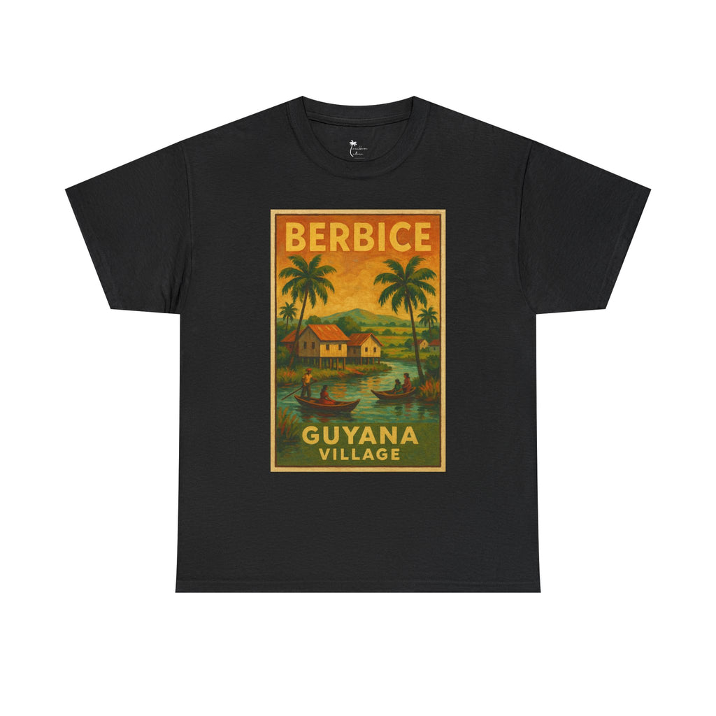 Guyana - Berbice Vintage Poster T-Shirt