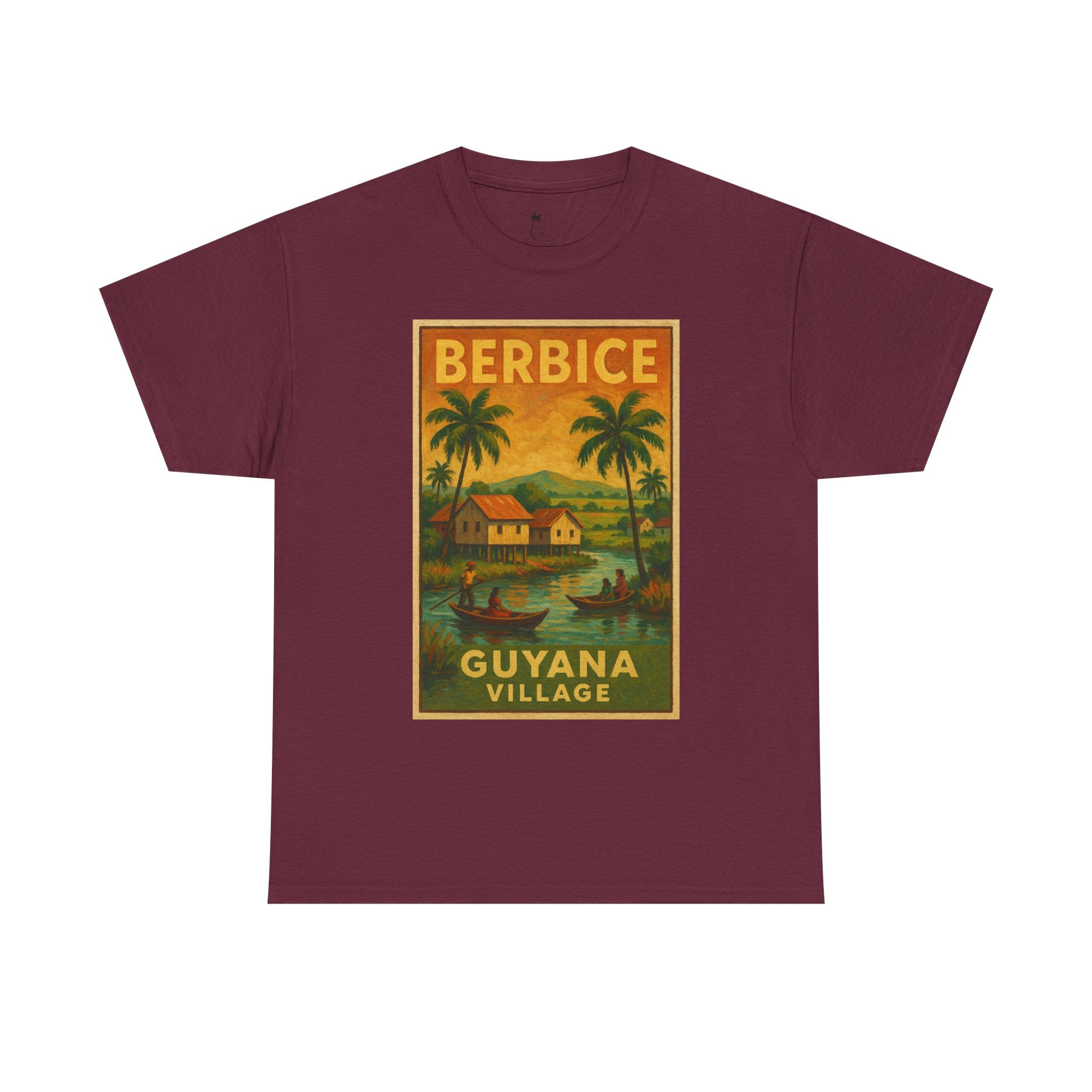 Guyana - Berbice Vintage Poster T-Shirt