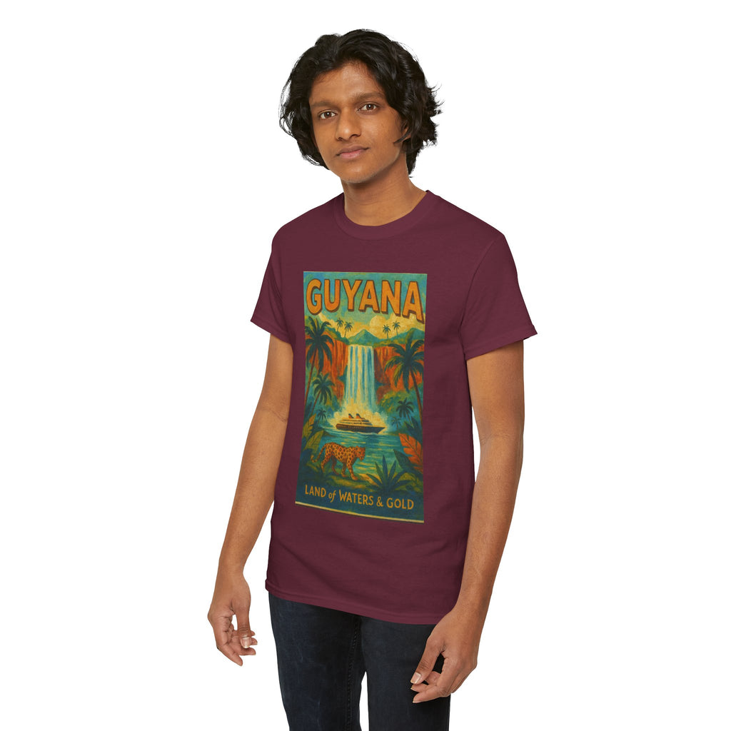 Guyana - Kaieteur Falls Vintage Travel T-Shirt