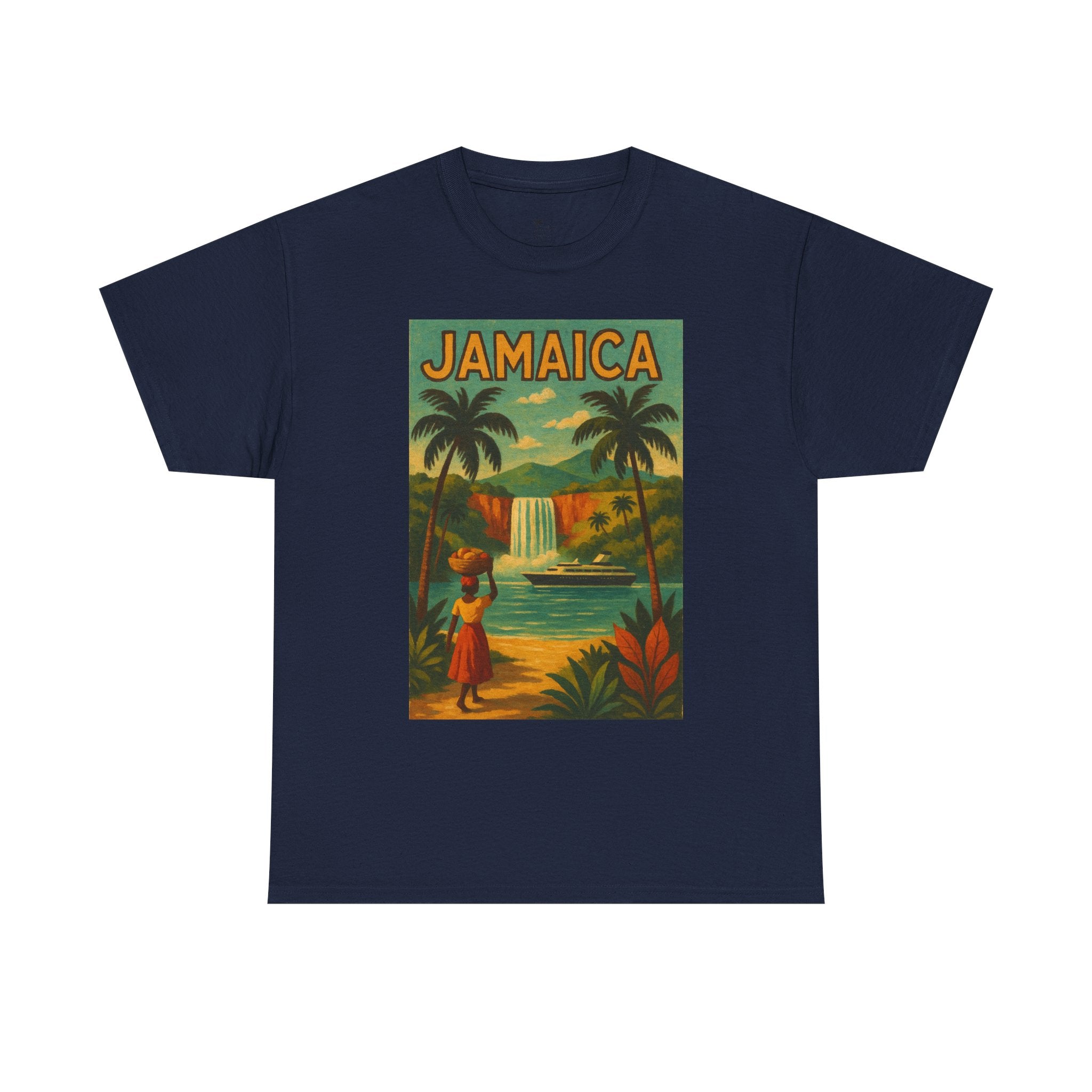 Jamaica - Waterfall Vintage T-Shirt