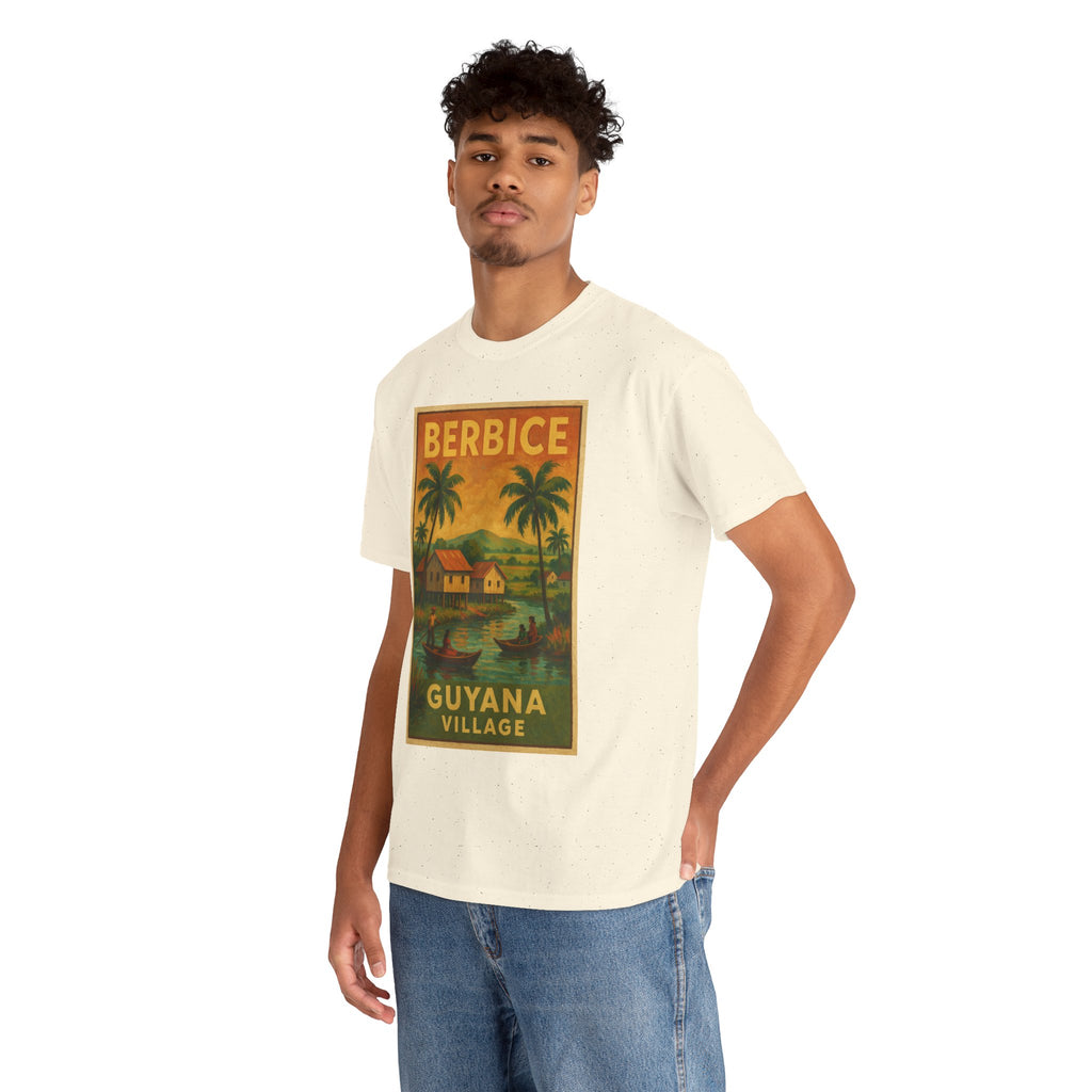Guyana - Berbice Vintage Poster T-Shirt