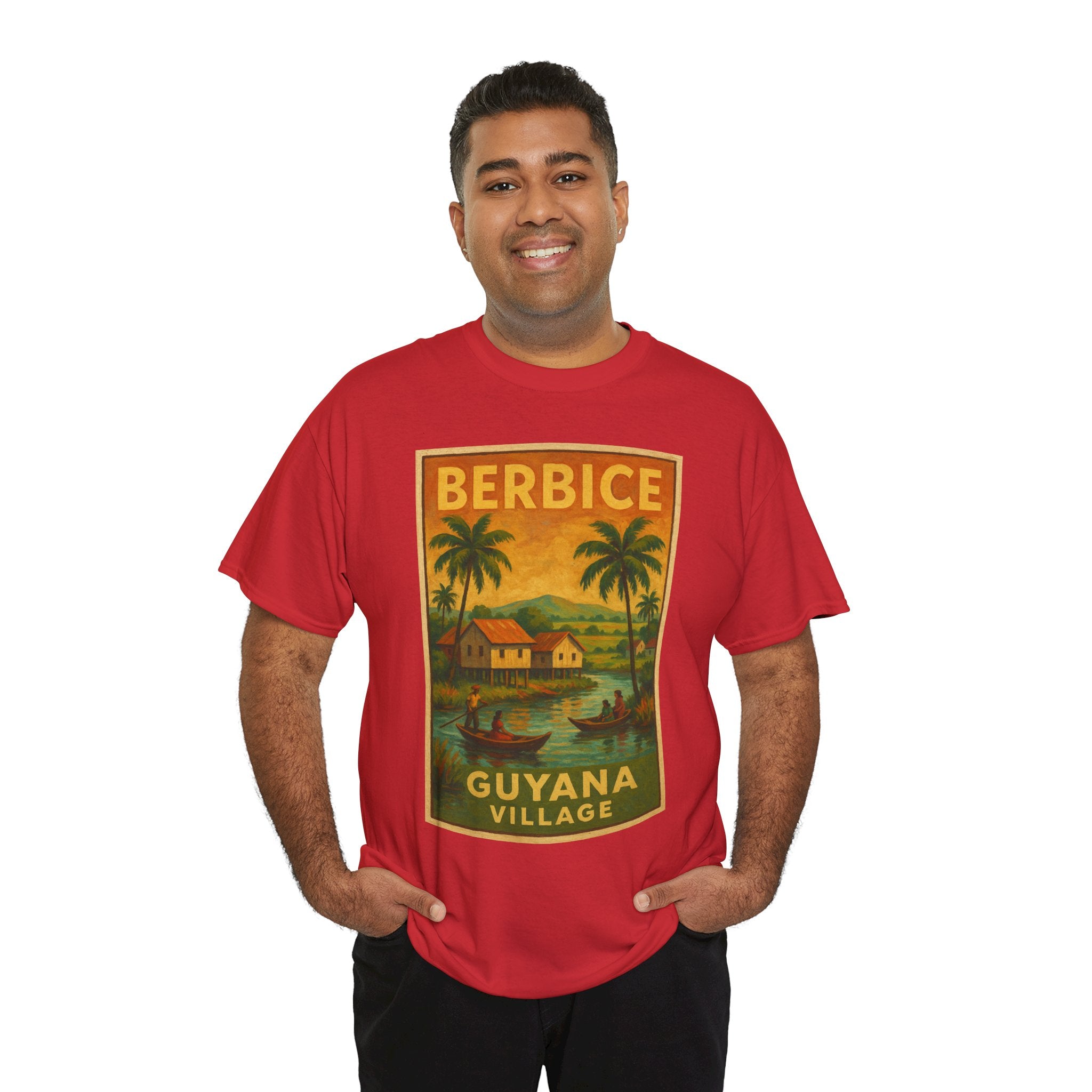 Guyana - Berbice Vintage Poster T-Shirt