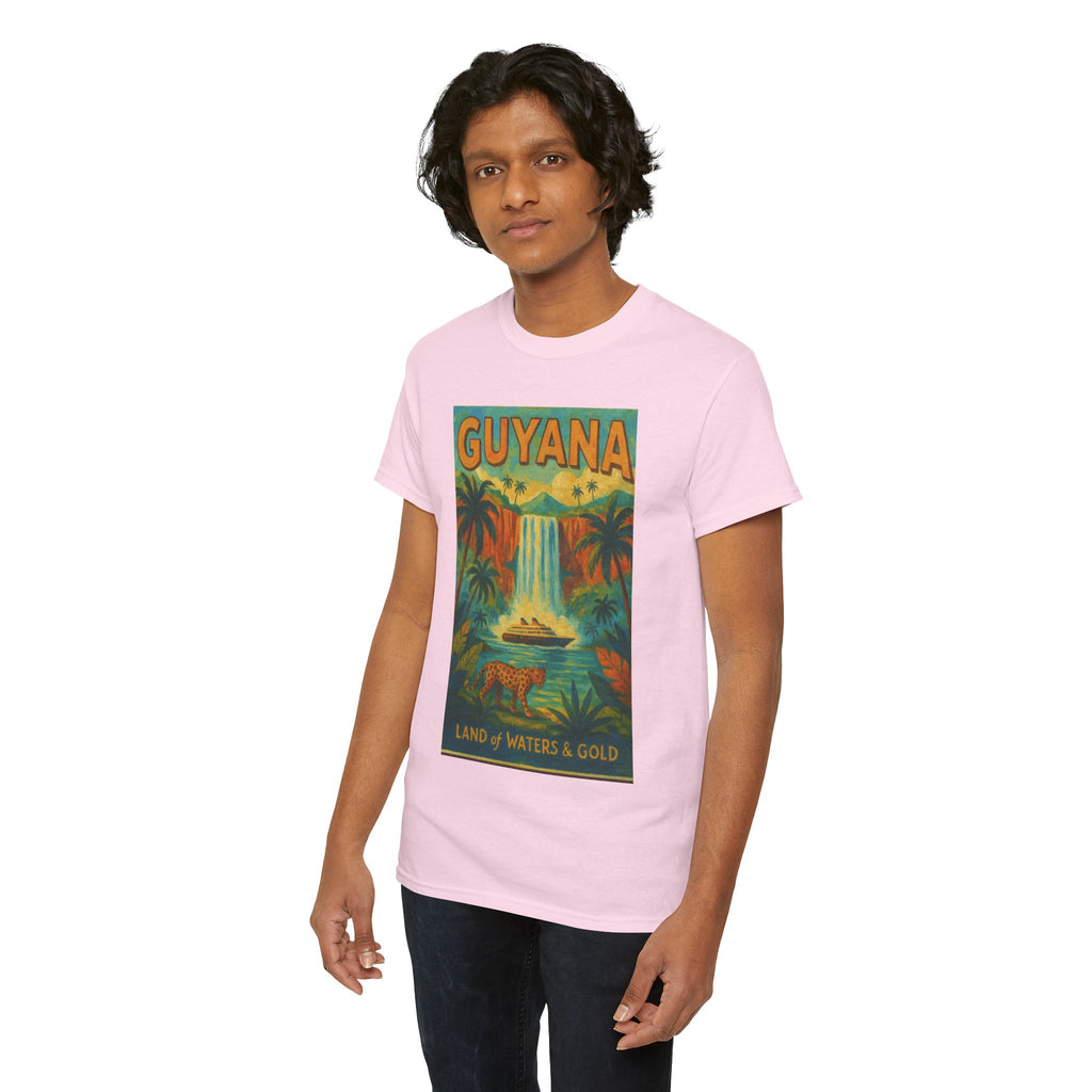 Guyana - Kaieteur Falls Vintage Travel T-Shirt