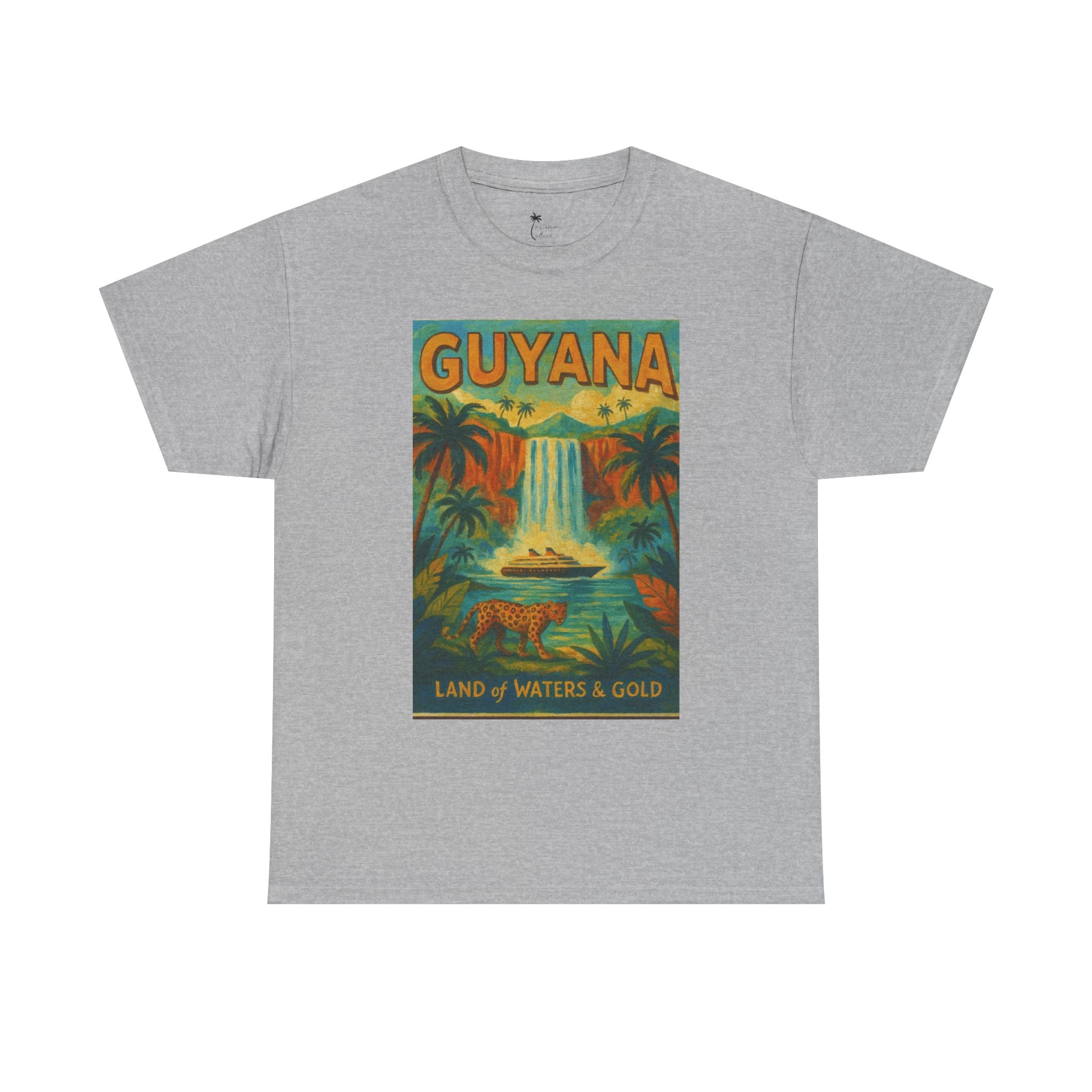 Guyana - Kaieteur Falls Vintage Travel T-Shirt