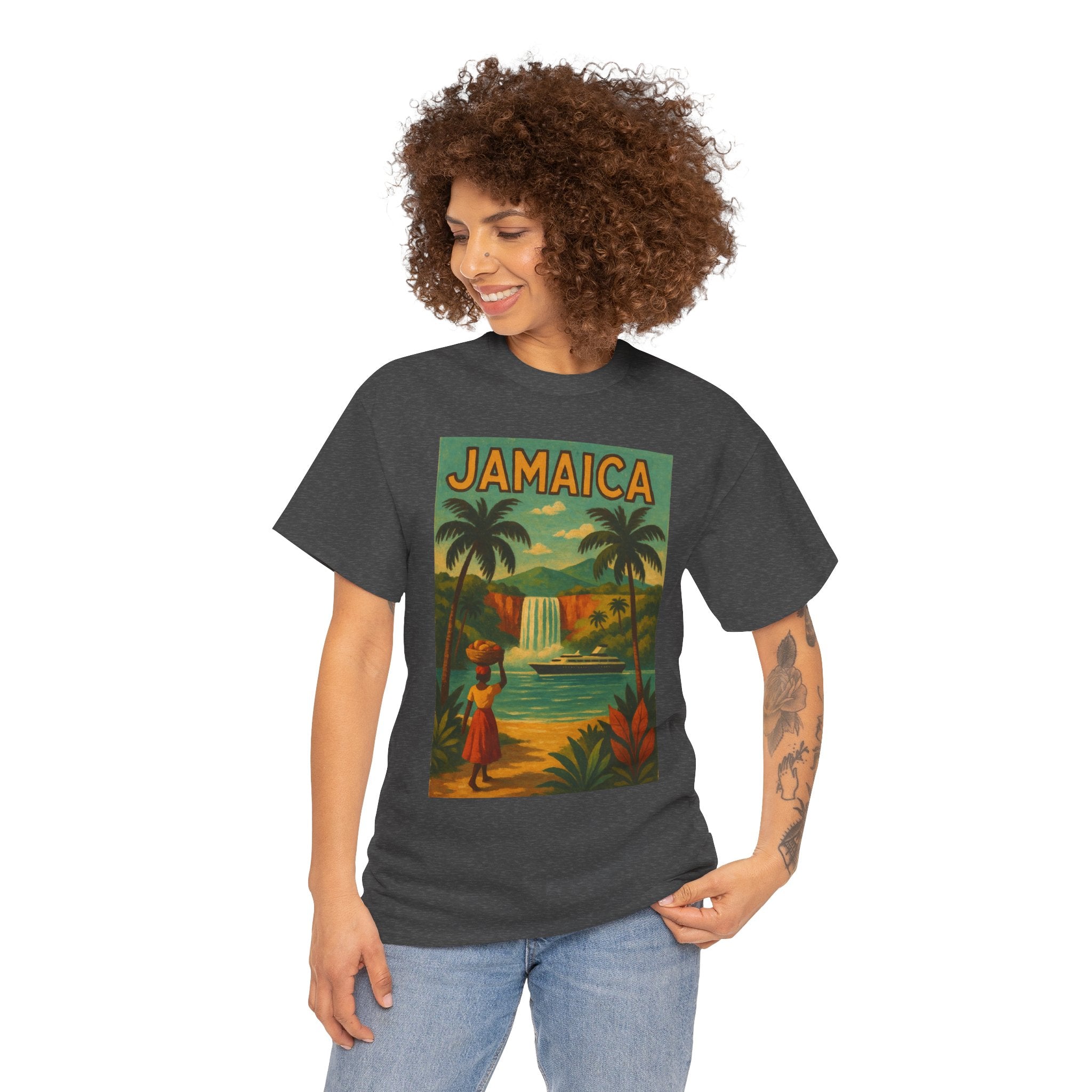 Jamaica - Waterfall Vintage T-Shirt