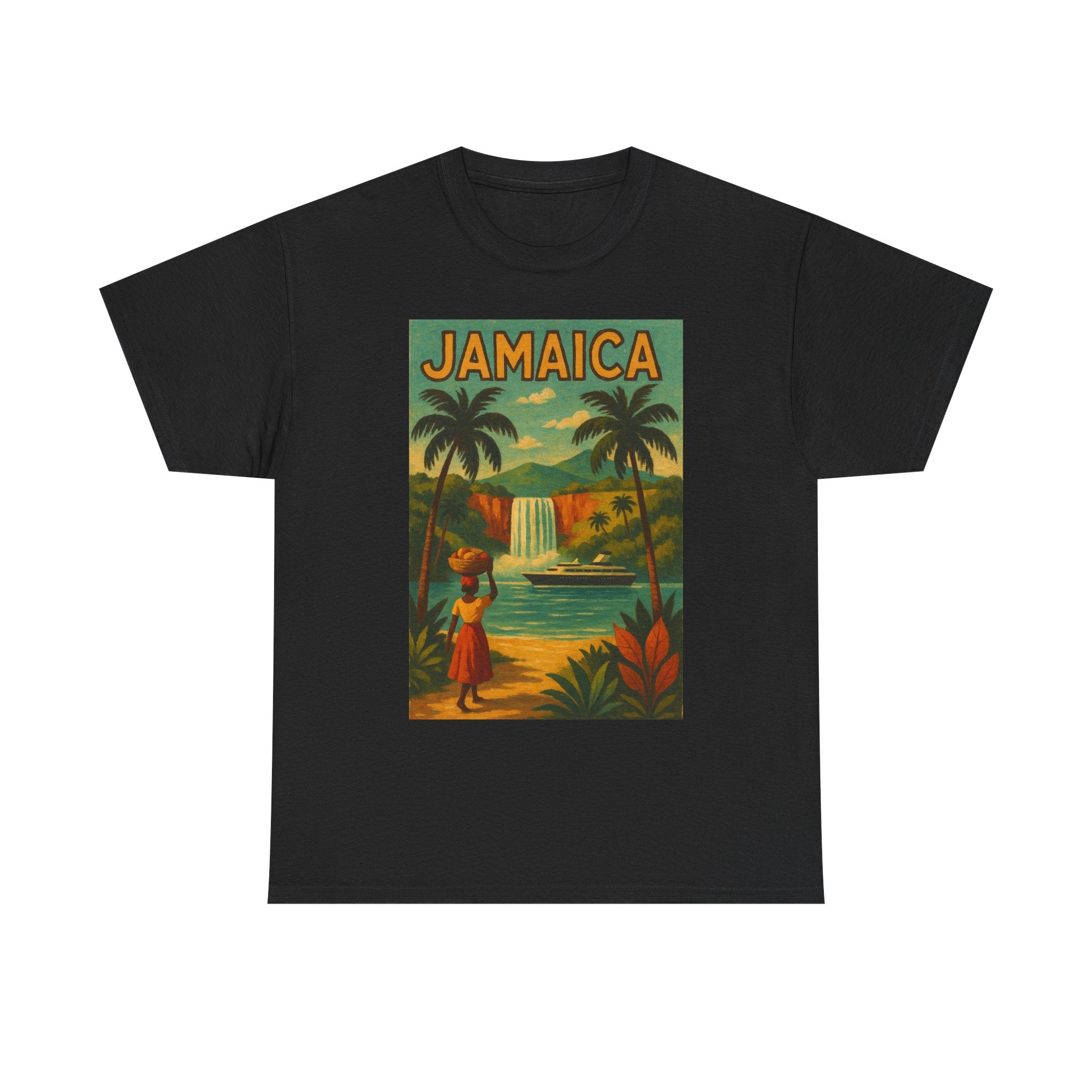 Jamaica - Waterfall Vintage T-Shirt