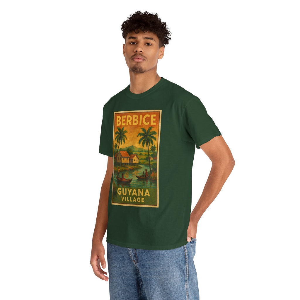 Guyana - Berbice Vintage Poster T-Shirt