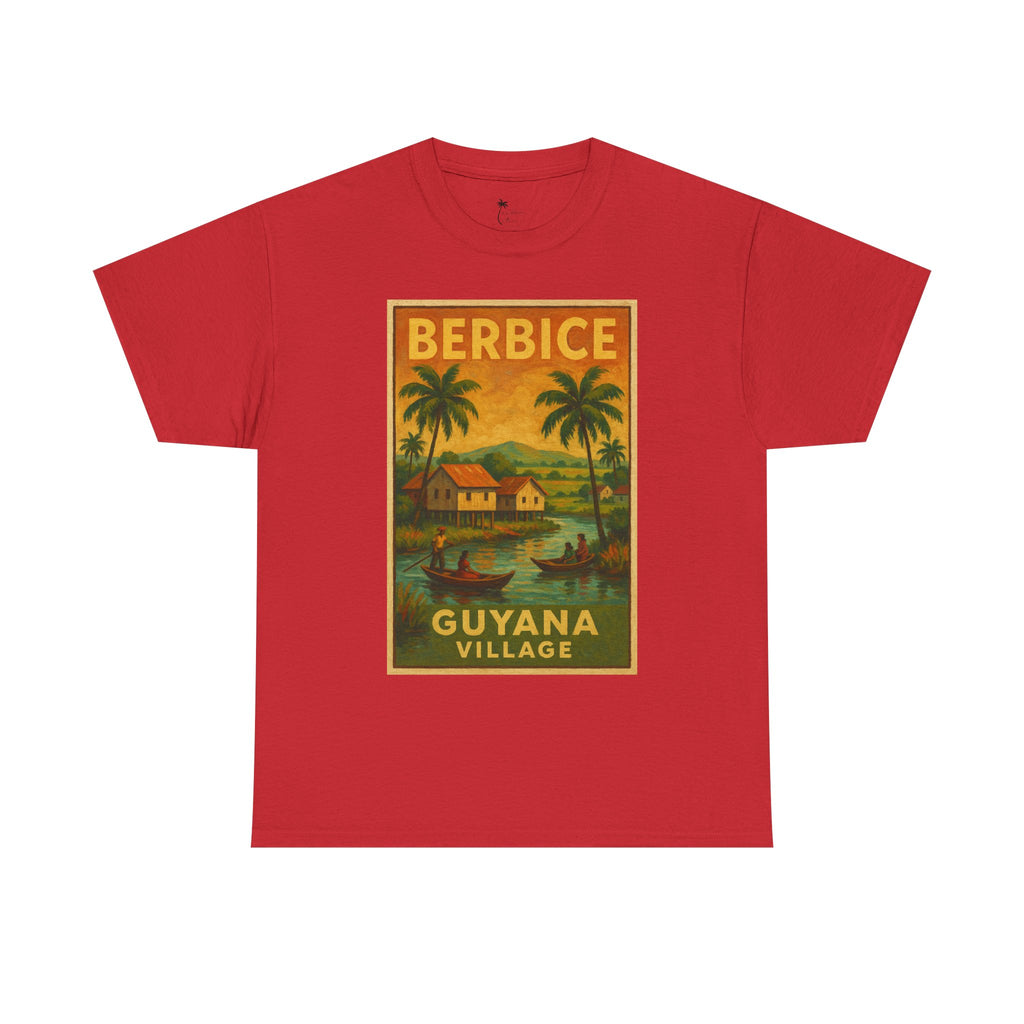 Guyana - Berbice Vintage Poster T-Shirt