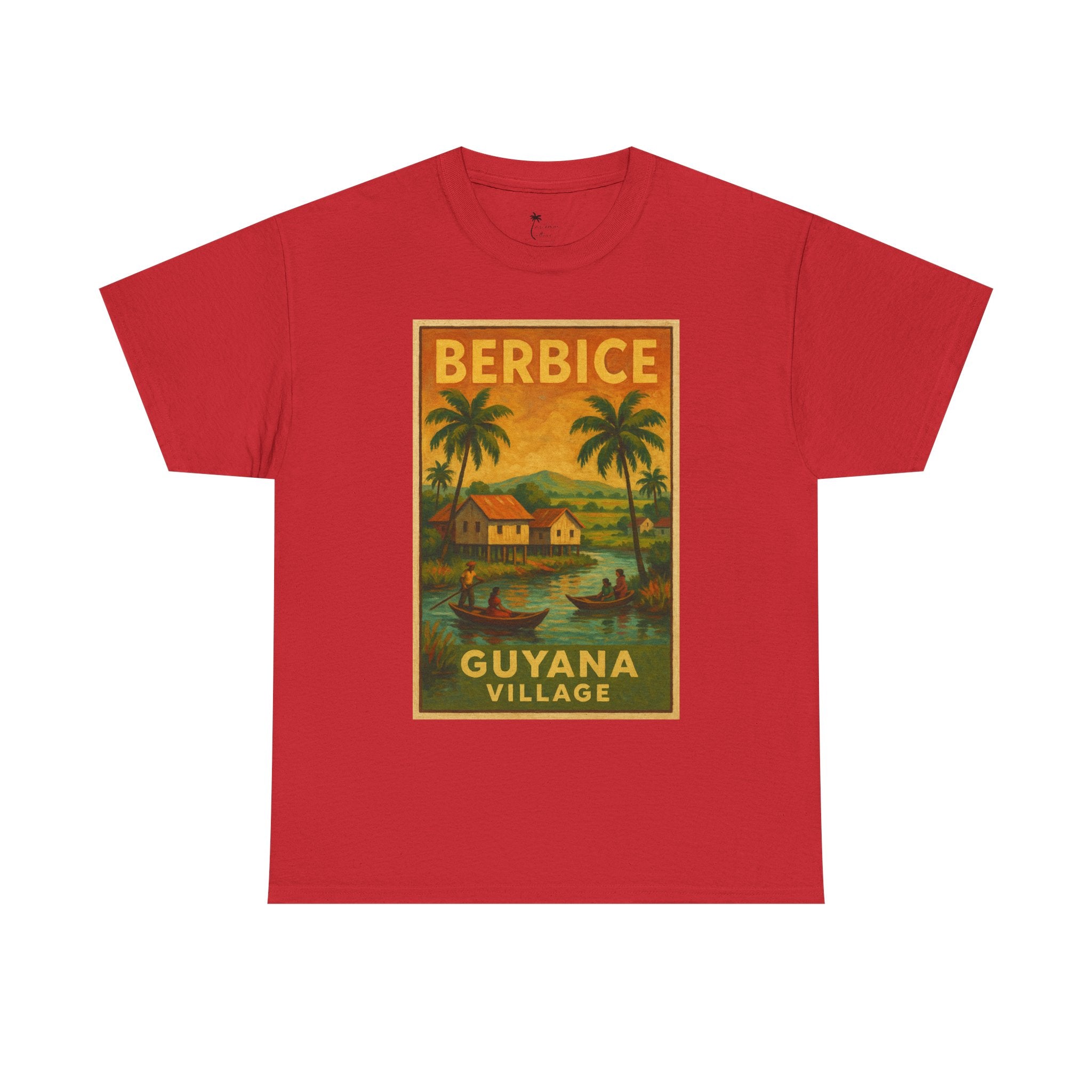 Guyana - Berbice Vintage Poster T-Shirt