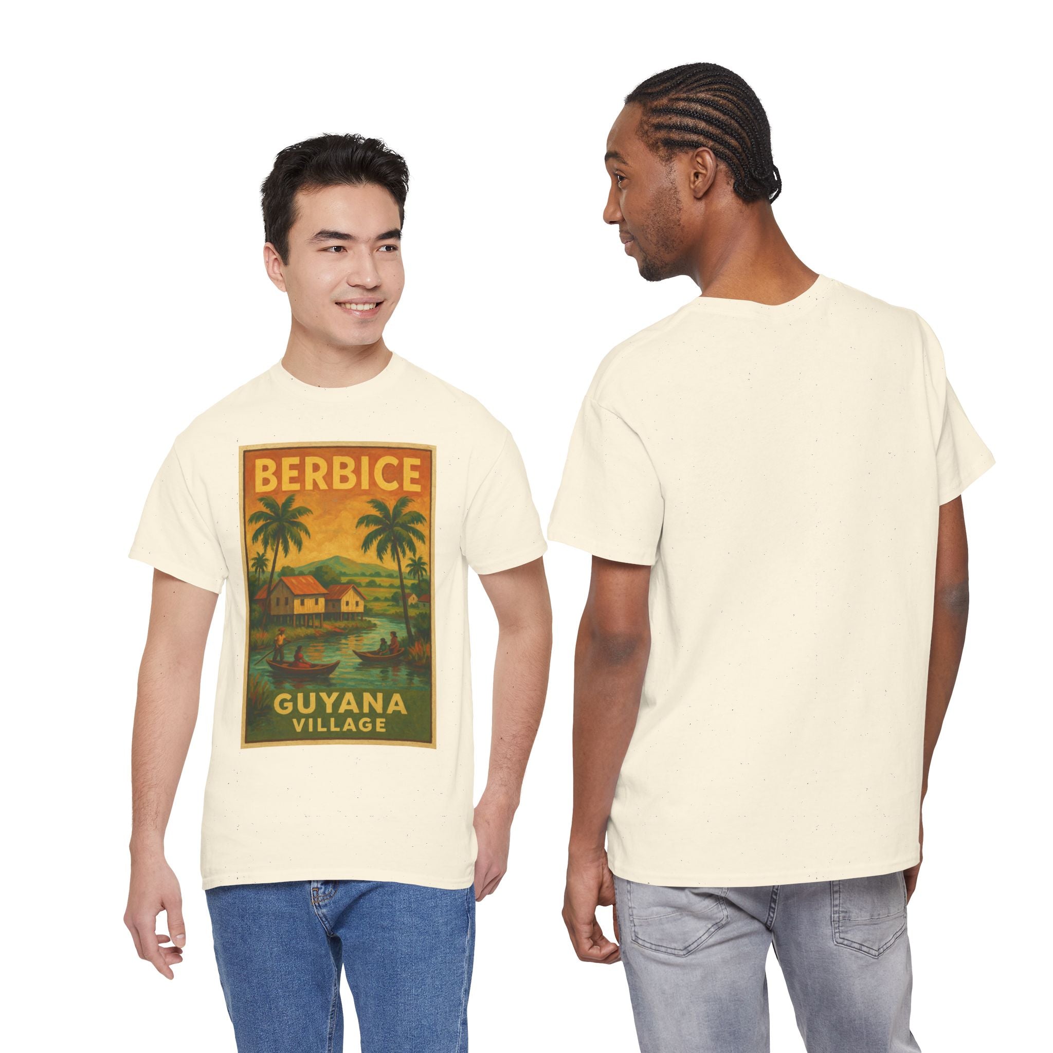 Guyana - Berbice Vintage Poster T-Shirt