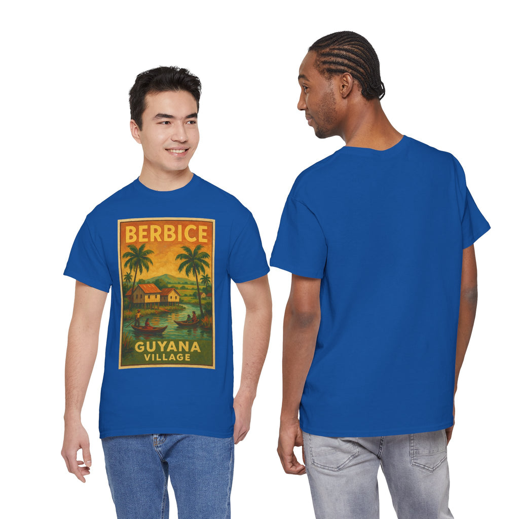 Guyana - Berbice Vintage Poster T-Shirt
