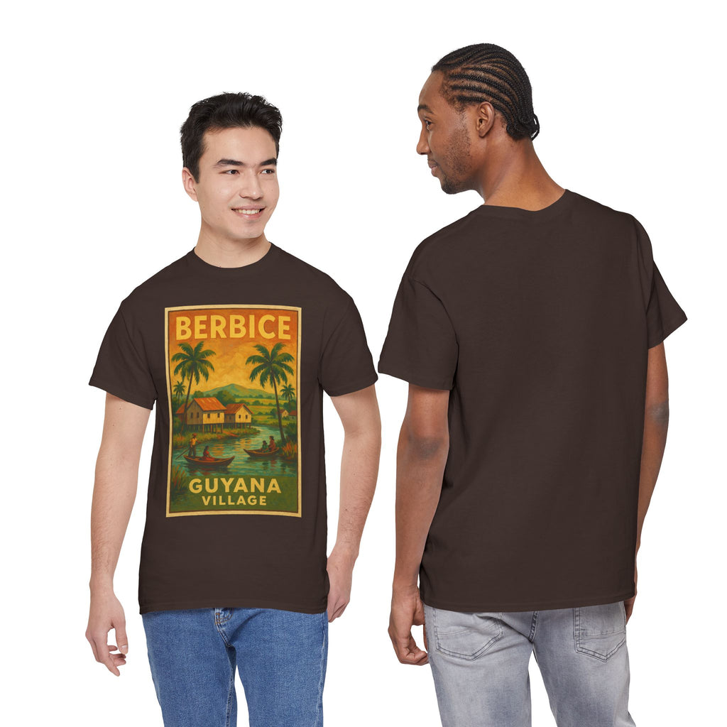 Guyana - Berbice Vintage Poster T-Shirt