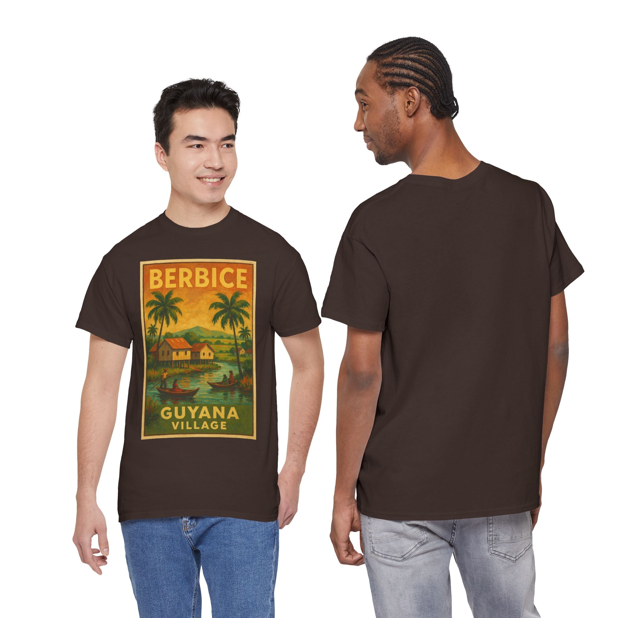 Guyana - Berbice Vintage Poster T-Shirt