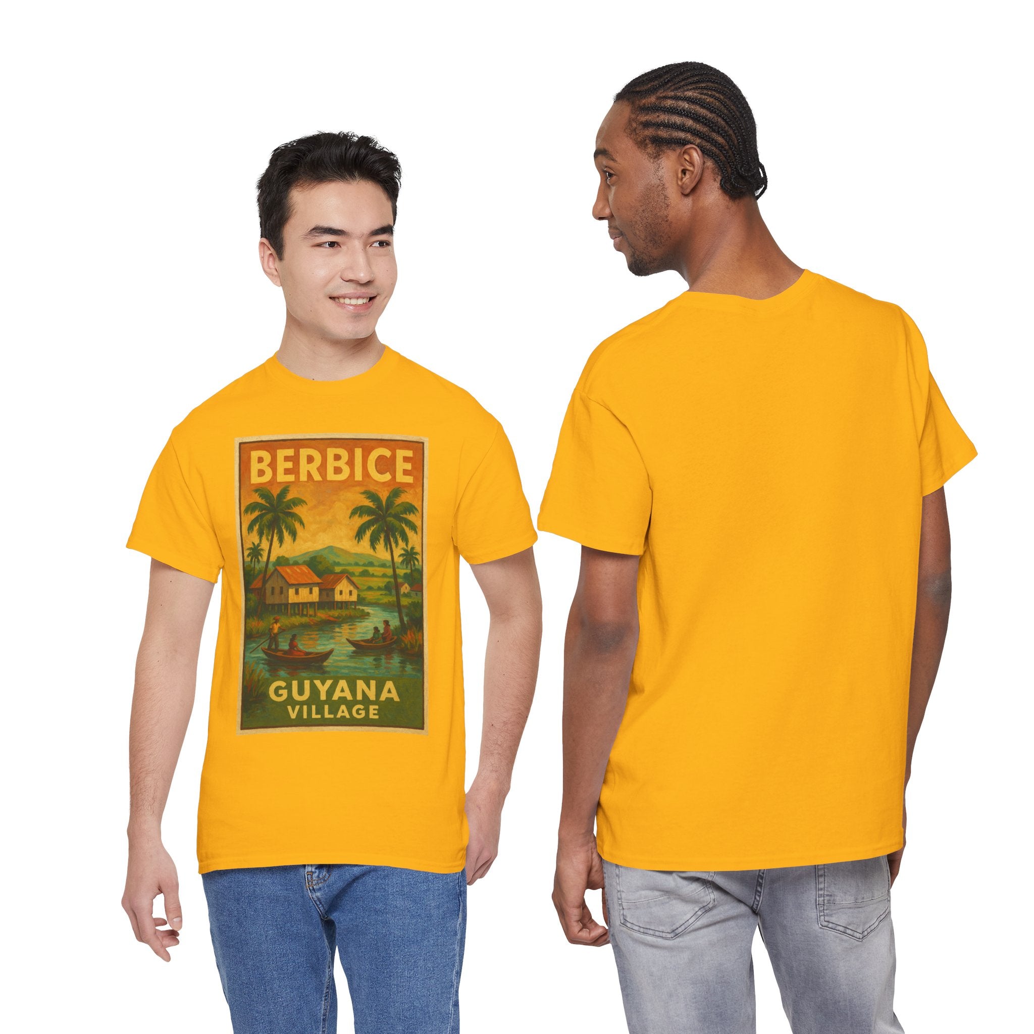 Guyana - Berbice Vintage Poster T-Shirt