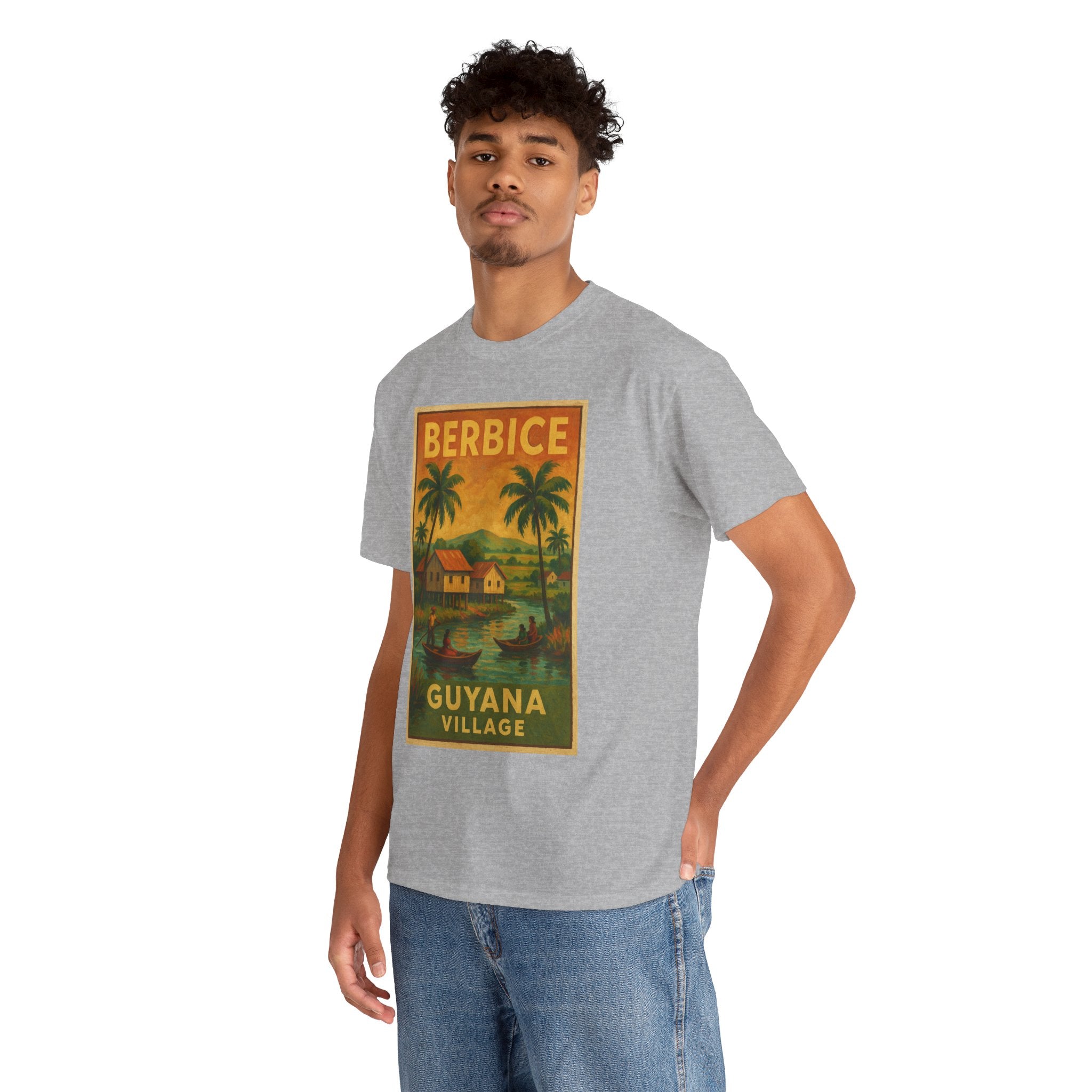 Guyana - Berbice Vintage Poster T-Shirt
