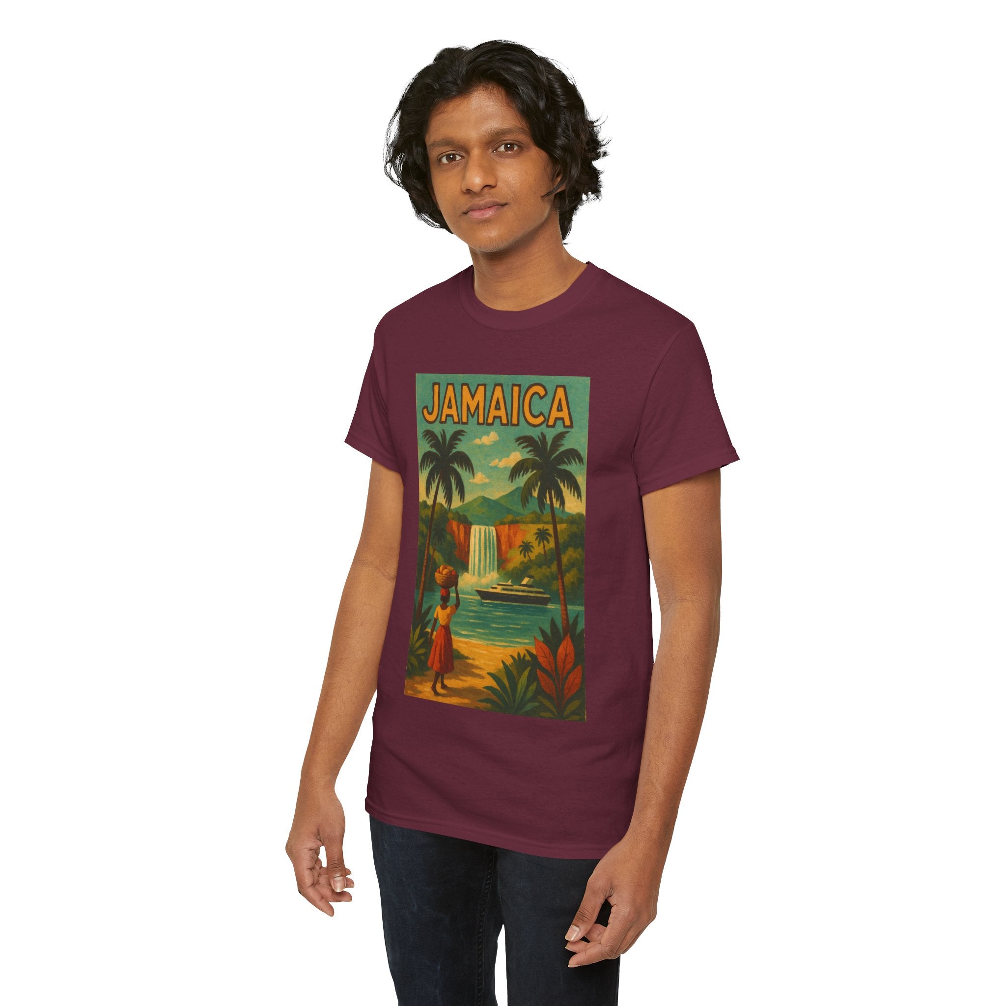 Jamaica - Waterfall Vintage T-Shirt