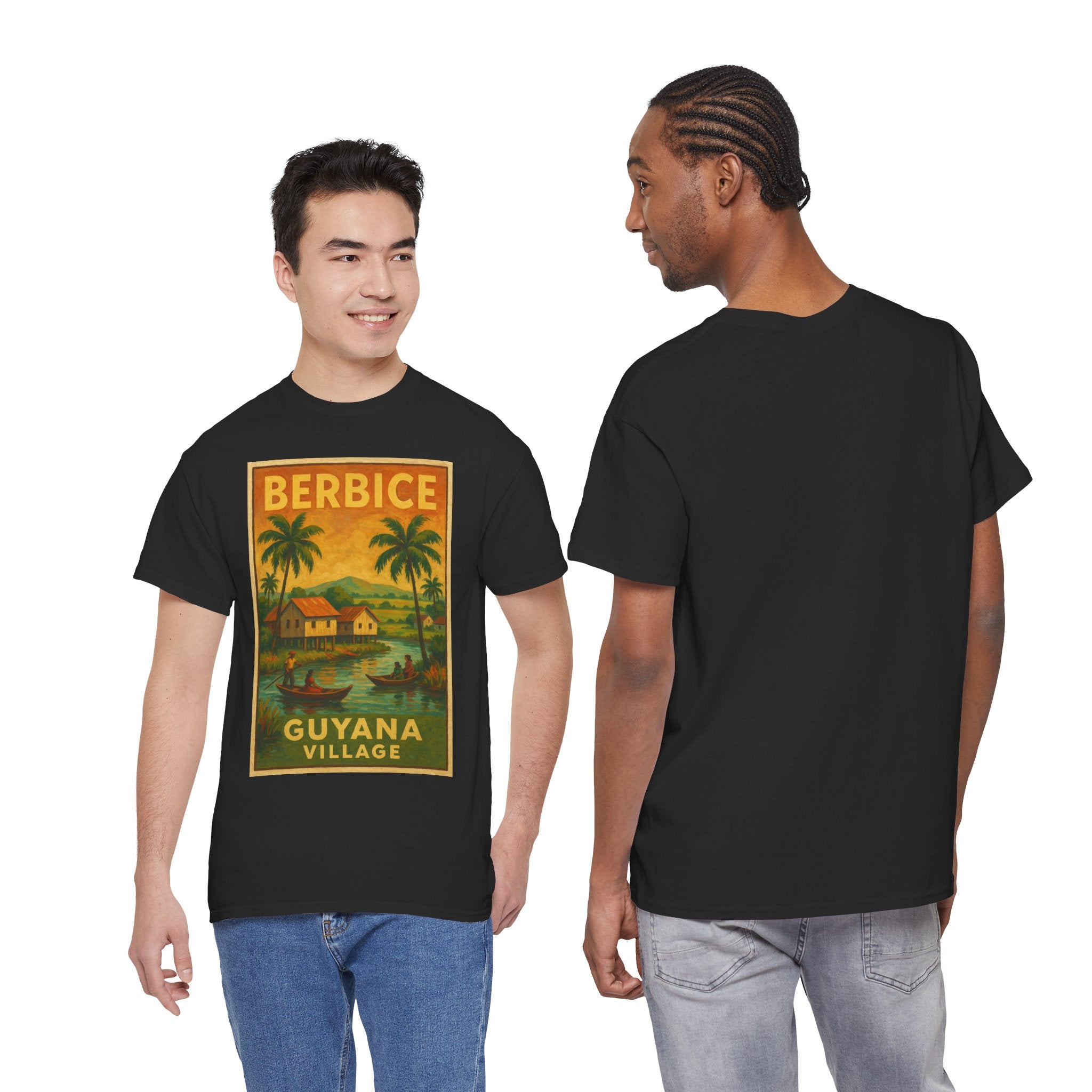 Guyana - Berbice Vintage Poster T-Shirt
