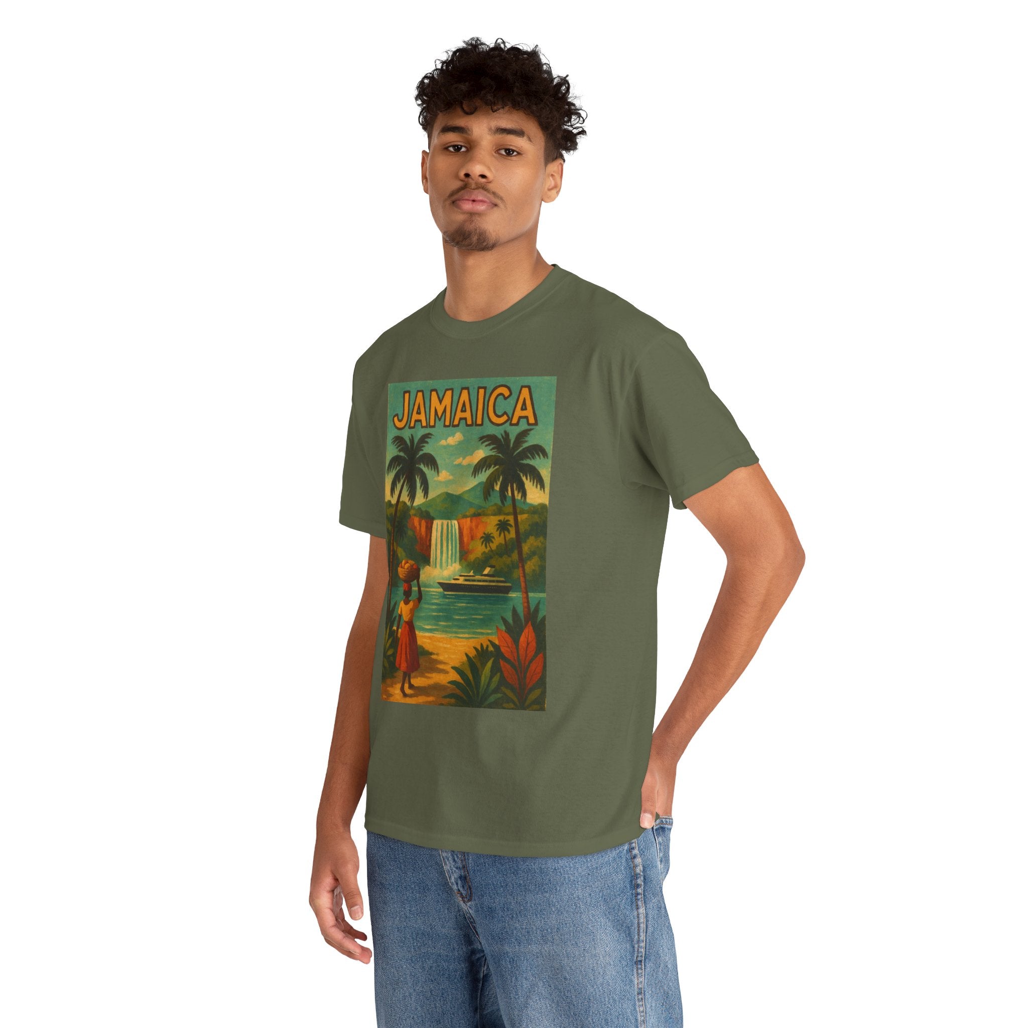 Jamaica - Waterfall Vintage T-Shirt