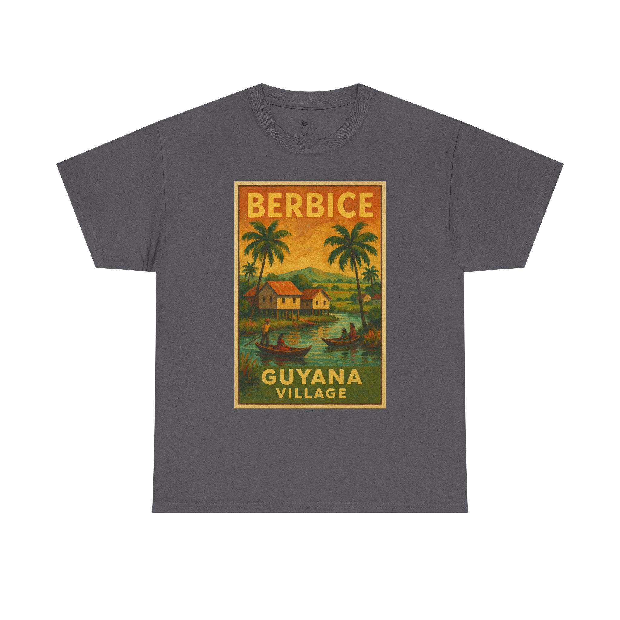 Guyana - Berbice Vintage Poster T-Shirt