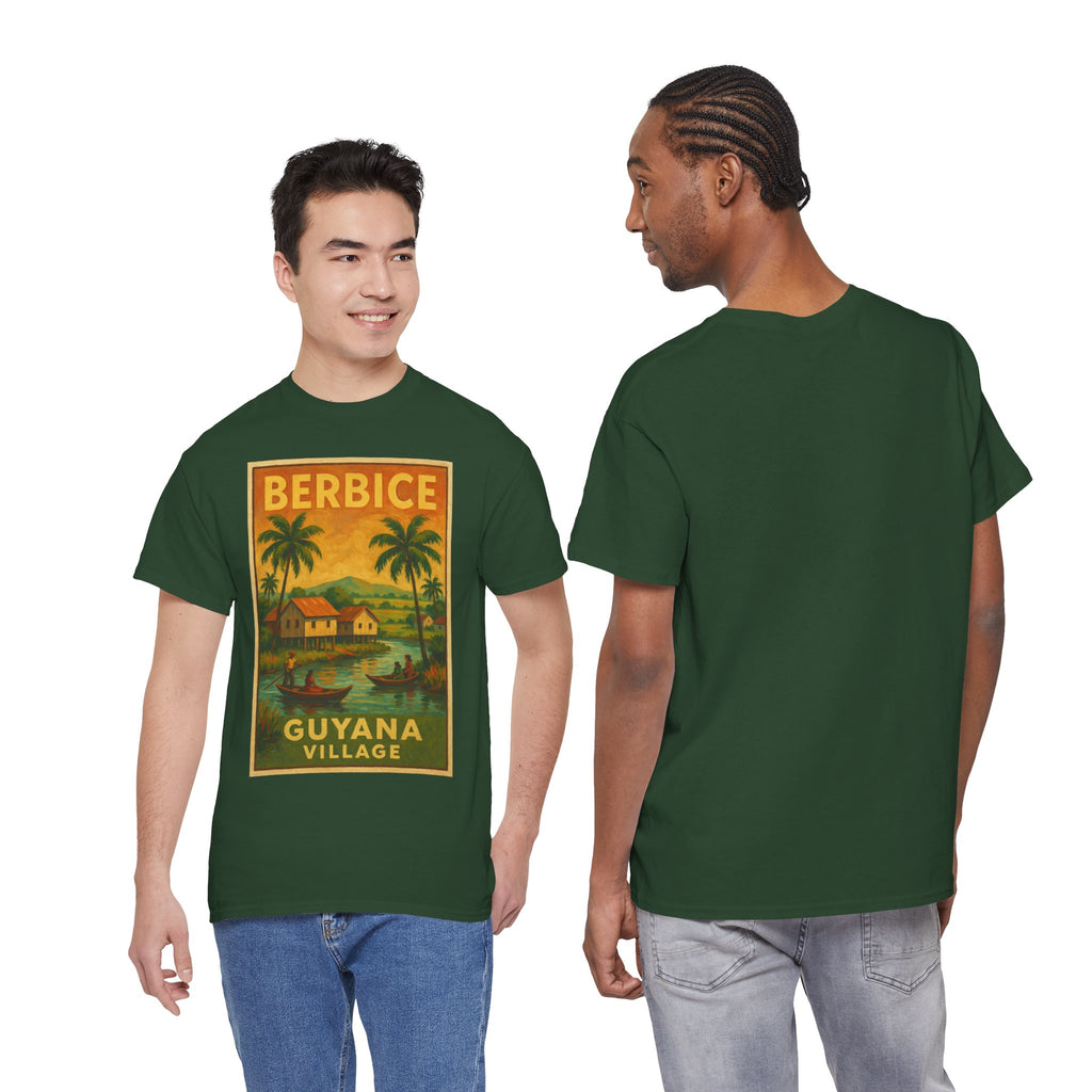 Guyana - Berbice Vintage Poster T-Shirt