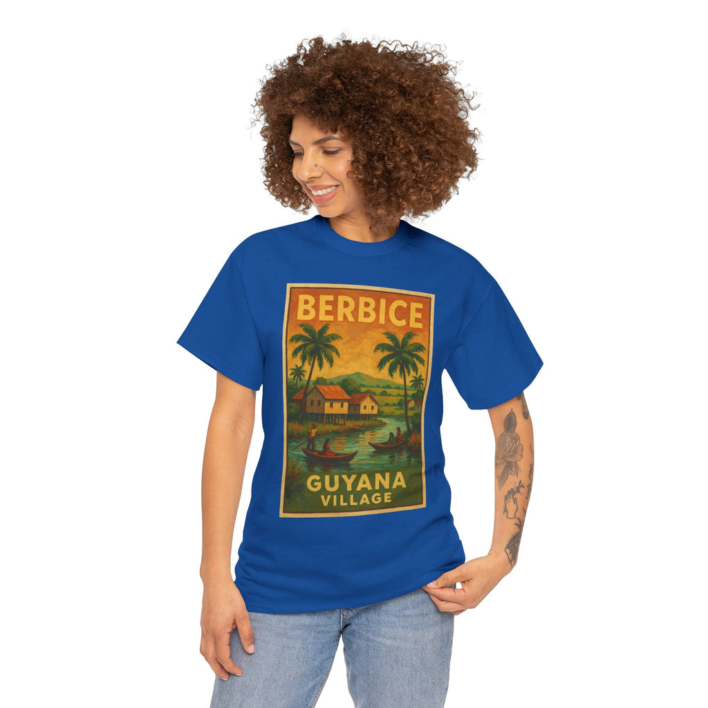 Guyana - Berbice Vintage Poster T-Shirt