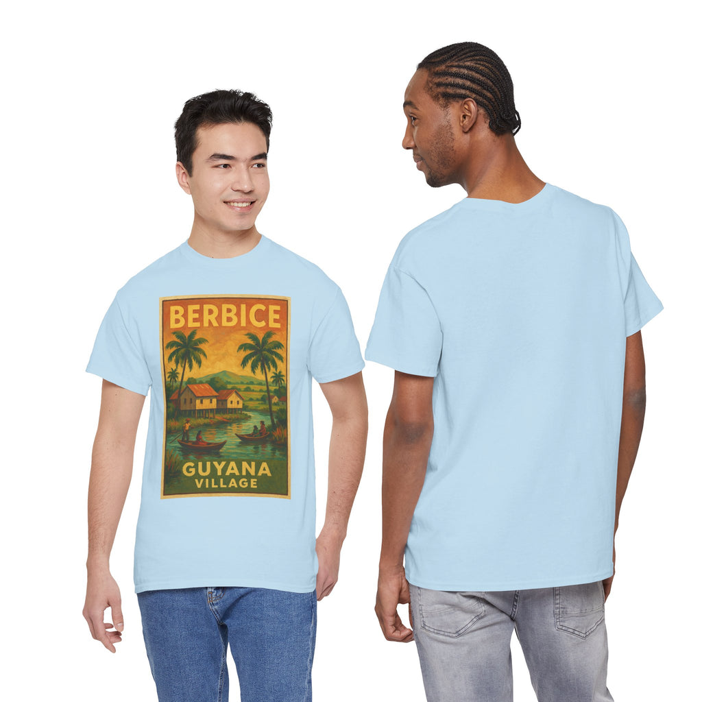 Guyana - Berbice Vintage Poster T-Shirt
