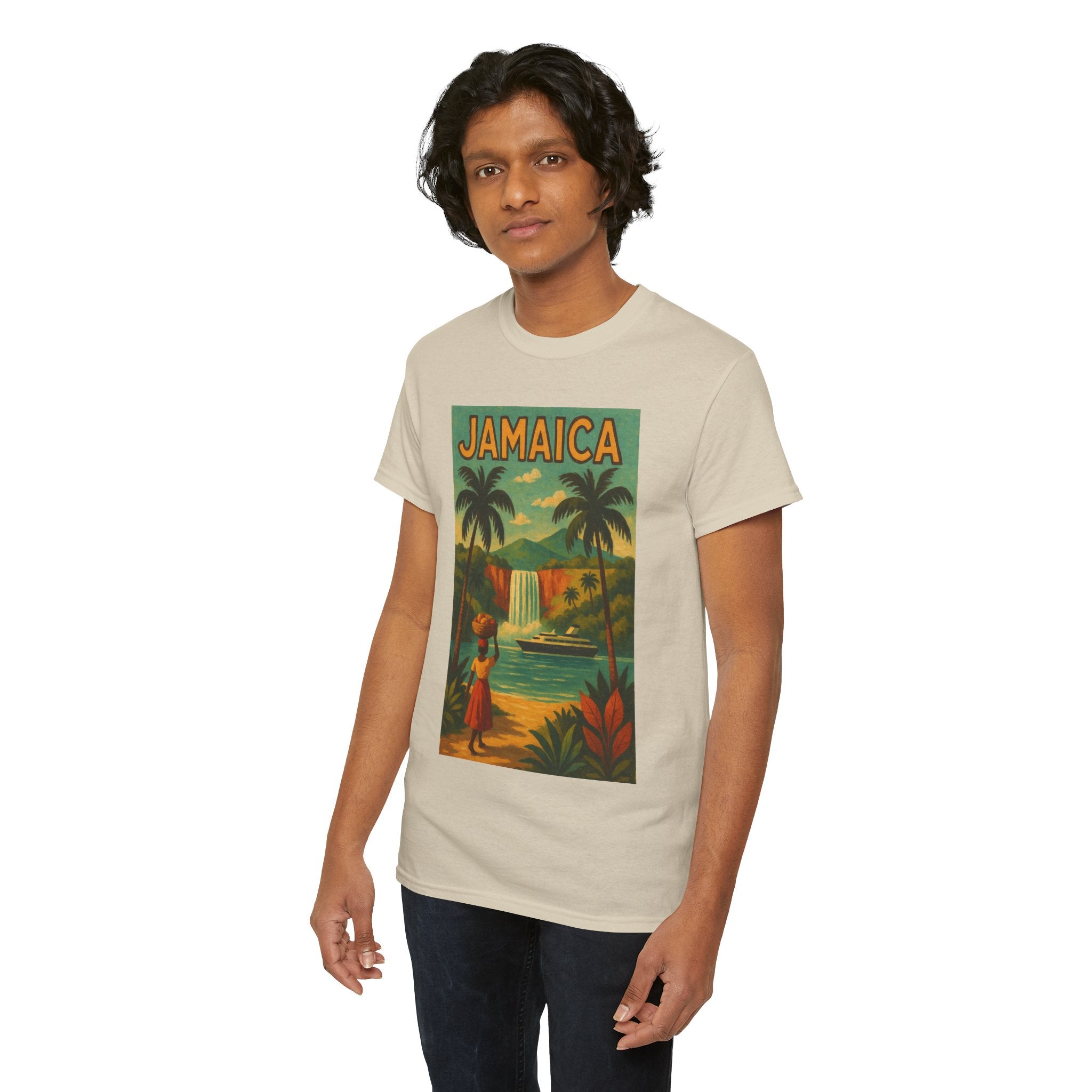Jamaica - Waterfall Vintage T-Shirt