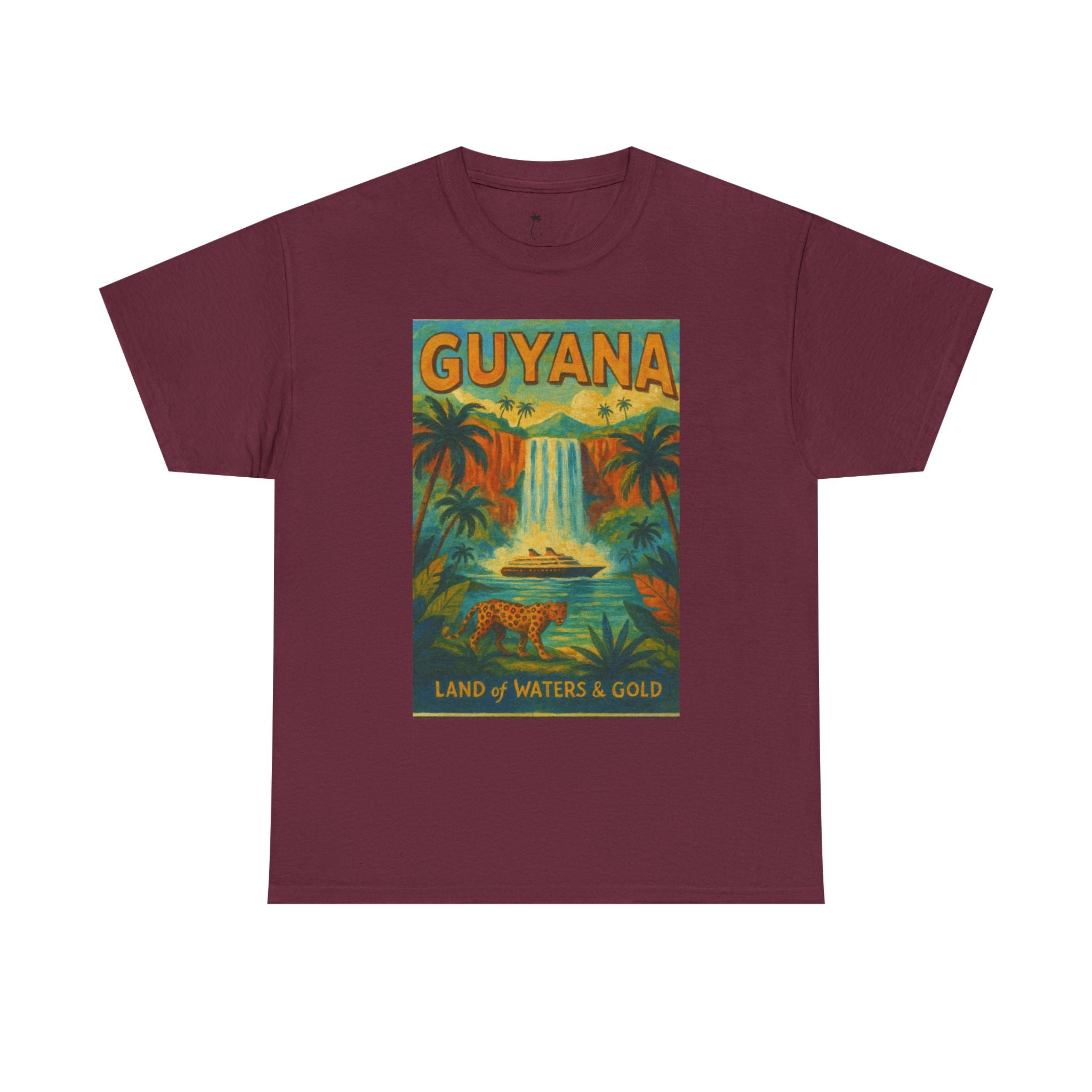 Guyana - Kaieteur Falls Vintage Travel T-Shirt