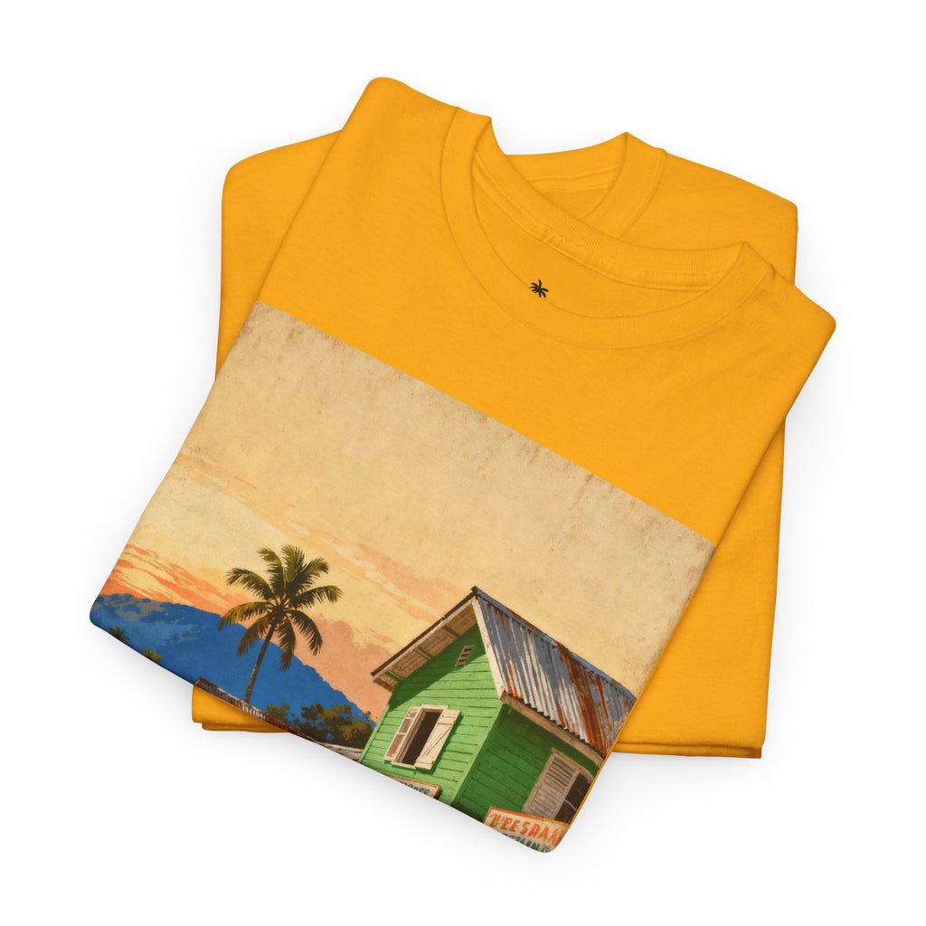 Jamaica Street Scene Vintage T‑Shirt