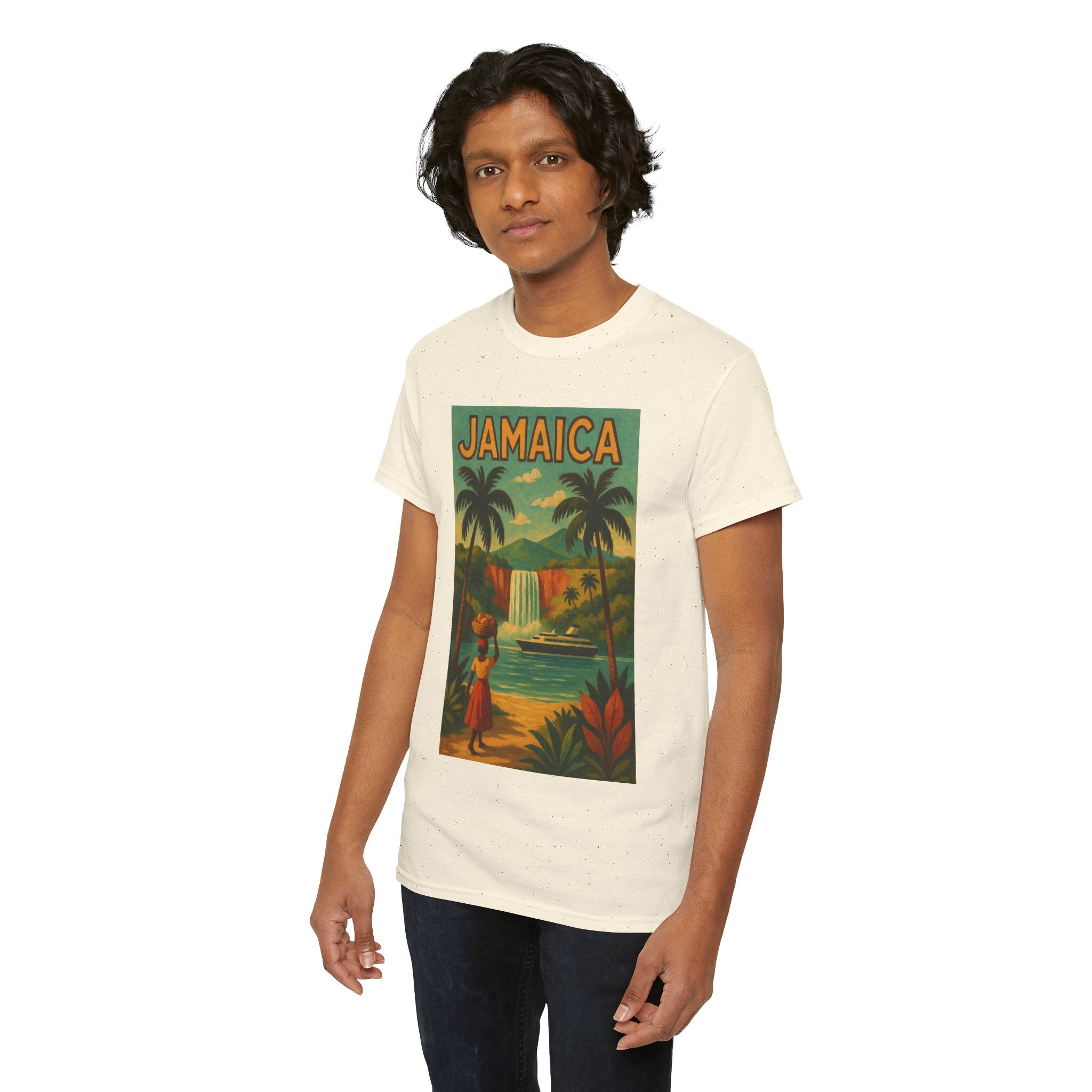 Jamaica - Waterfall Vintage T-Shirt