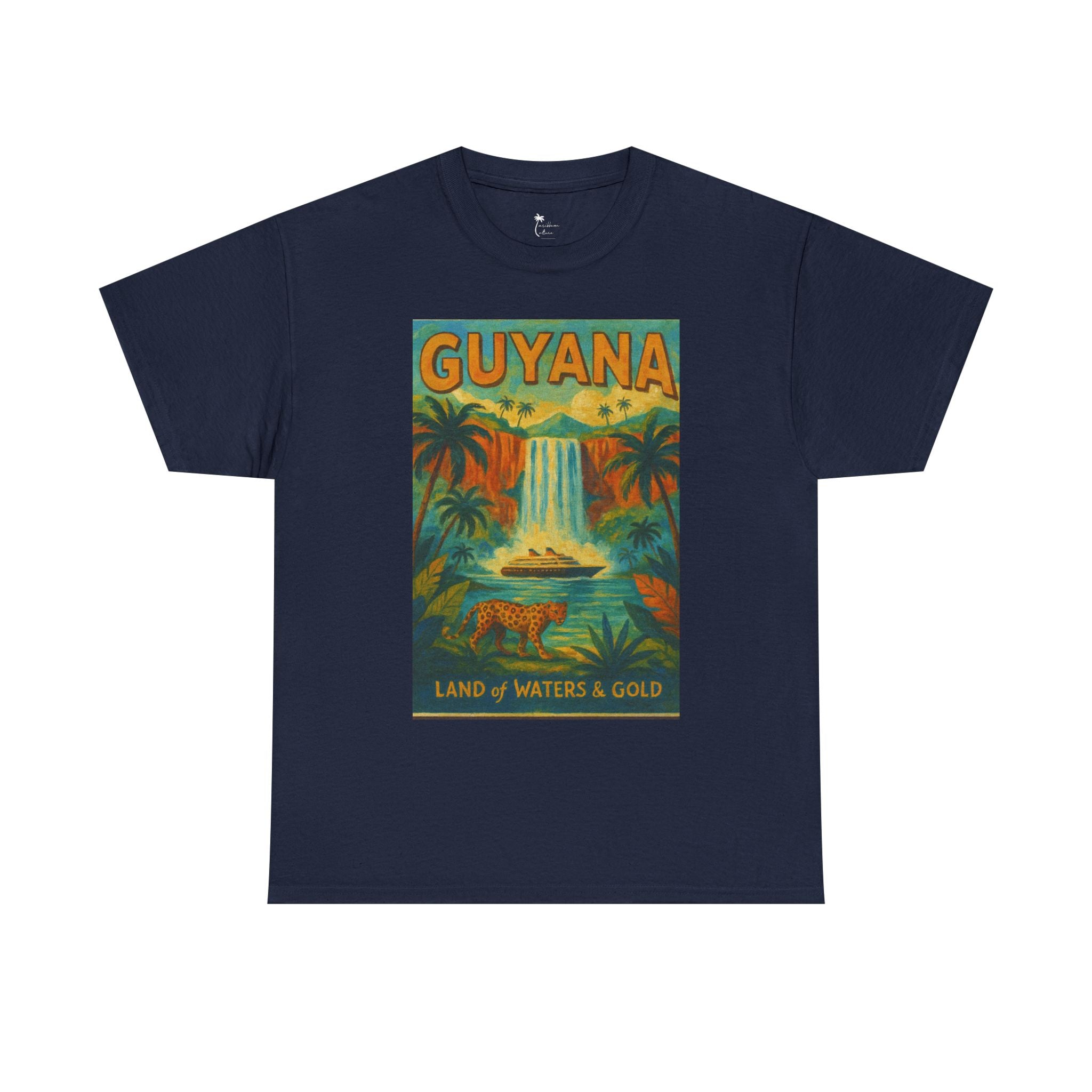 Guyana - Kaieteur Falls Vintage Travel T-Shirt