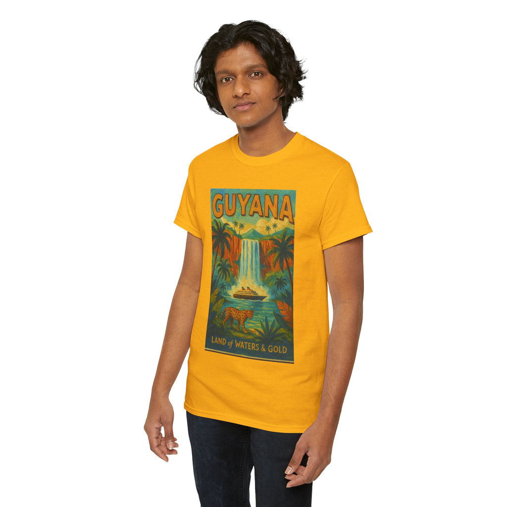 Guyana - Kaieteur Falls Vintage Travel T-Shirt