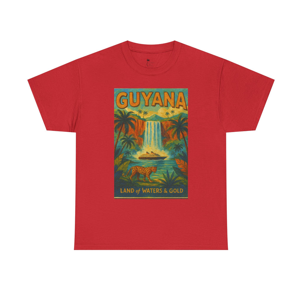 Guyana - Kaieteur Falls Vintage Travel T-Shirt