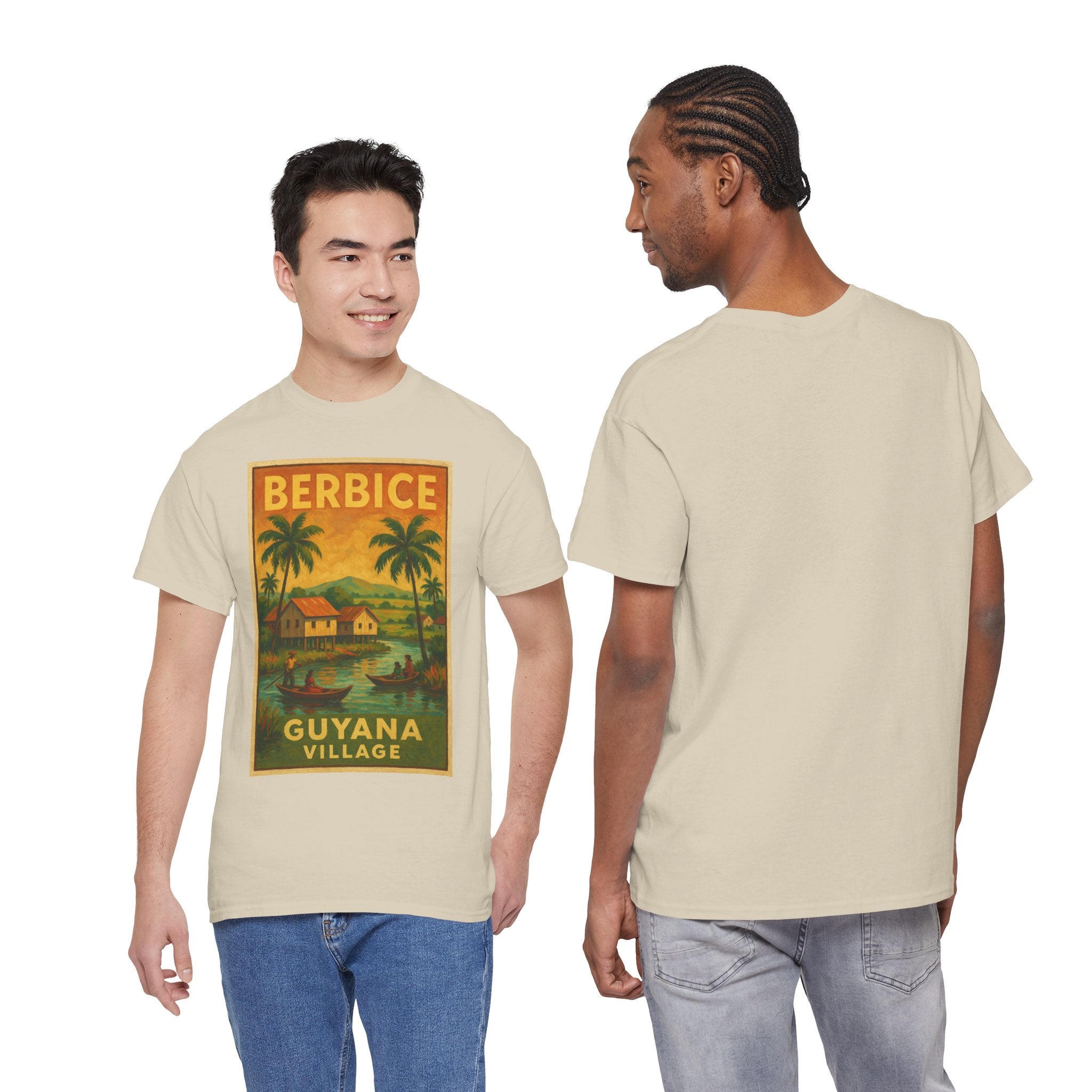 Guyana - Berbice Vintage Poster T-Shirt