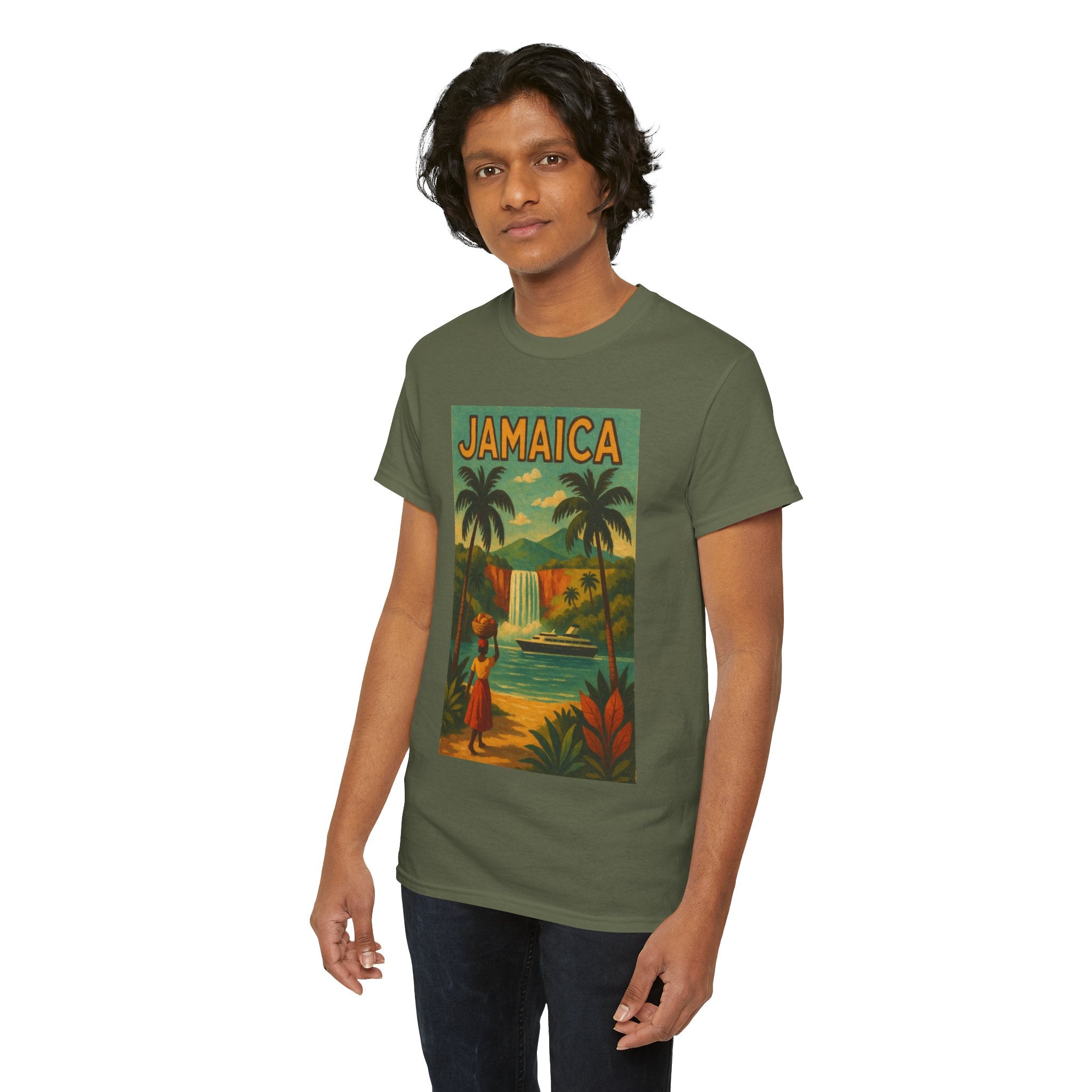Jamaica - Waterfall Vintage T-Shirt