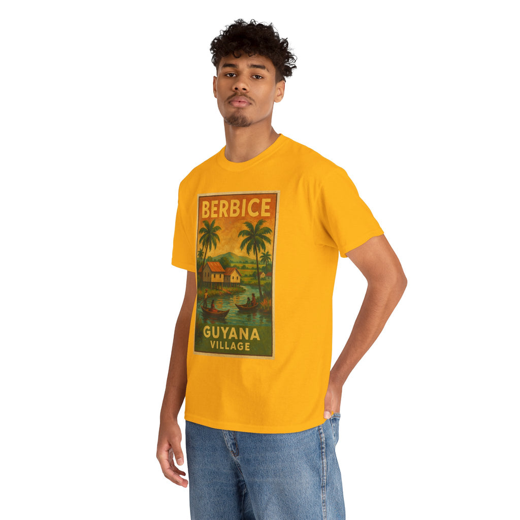 Guyana - Berbice Vintage Poster T-Shirt