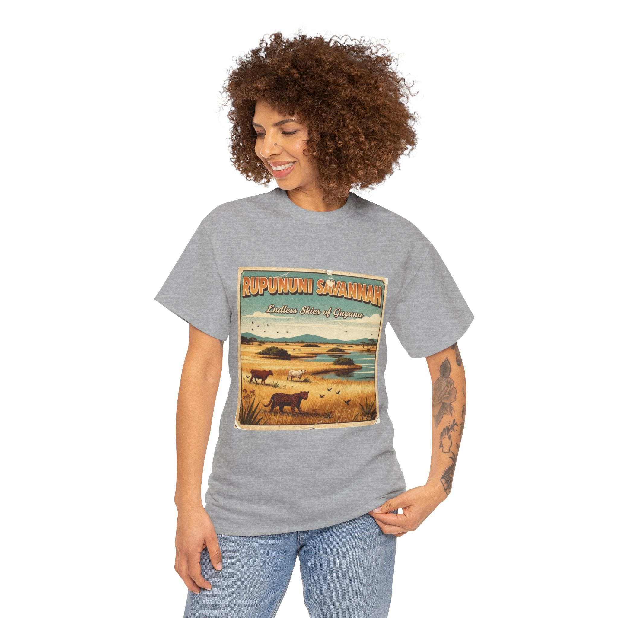 Guyana - Rupununi Savannah Wildlife Vintage Tee