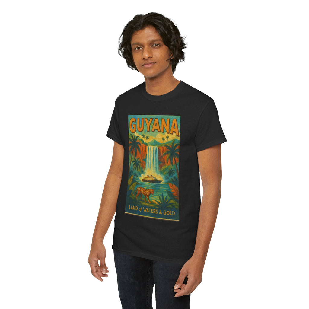 Guyana - Kaieteur Falls Vintage Travel T-Shirt