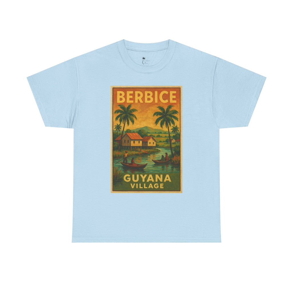 Guyana - Berbice Vintage Poster T-Shirt
