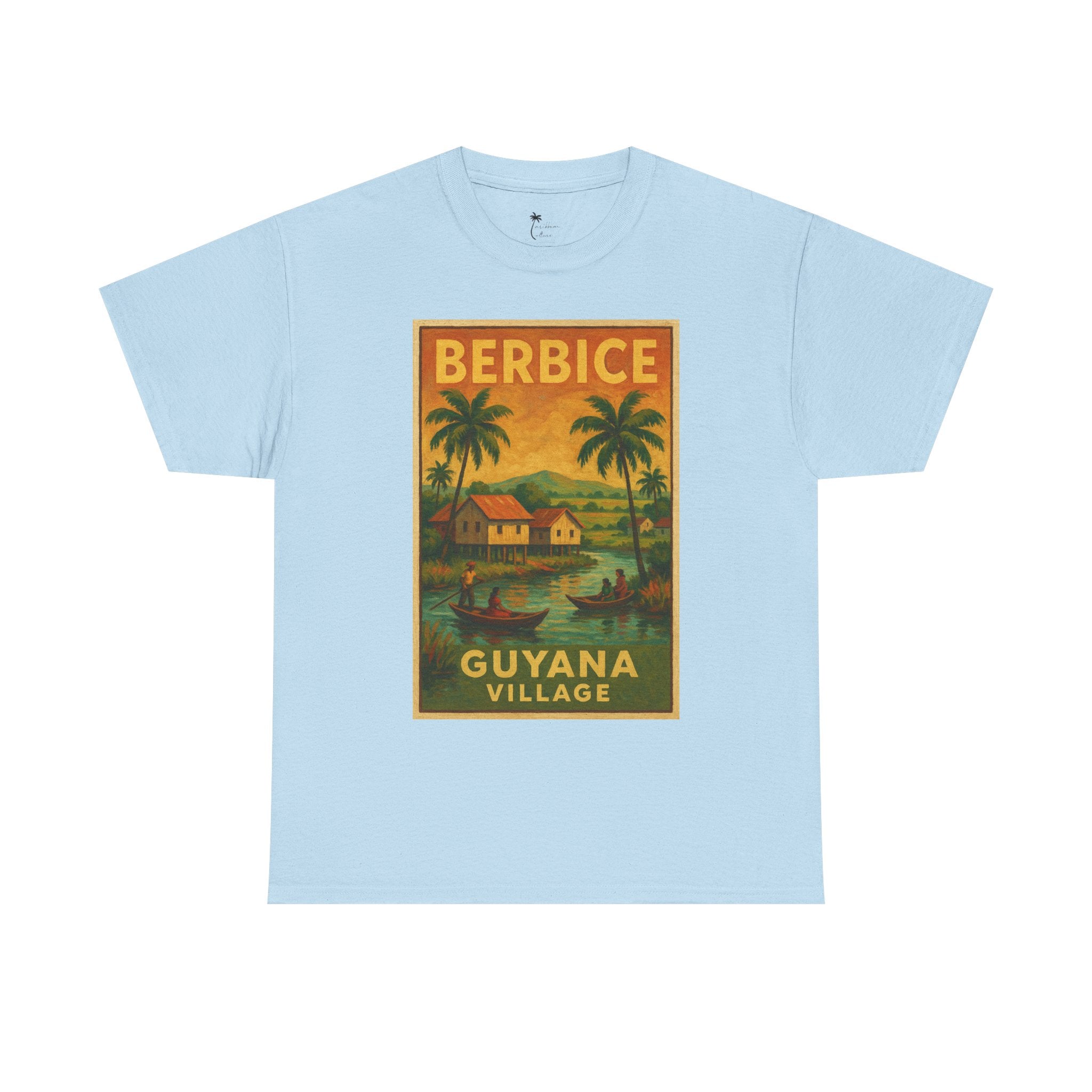 Guyana - Berbice Vintage Poster T-Shirt