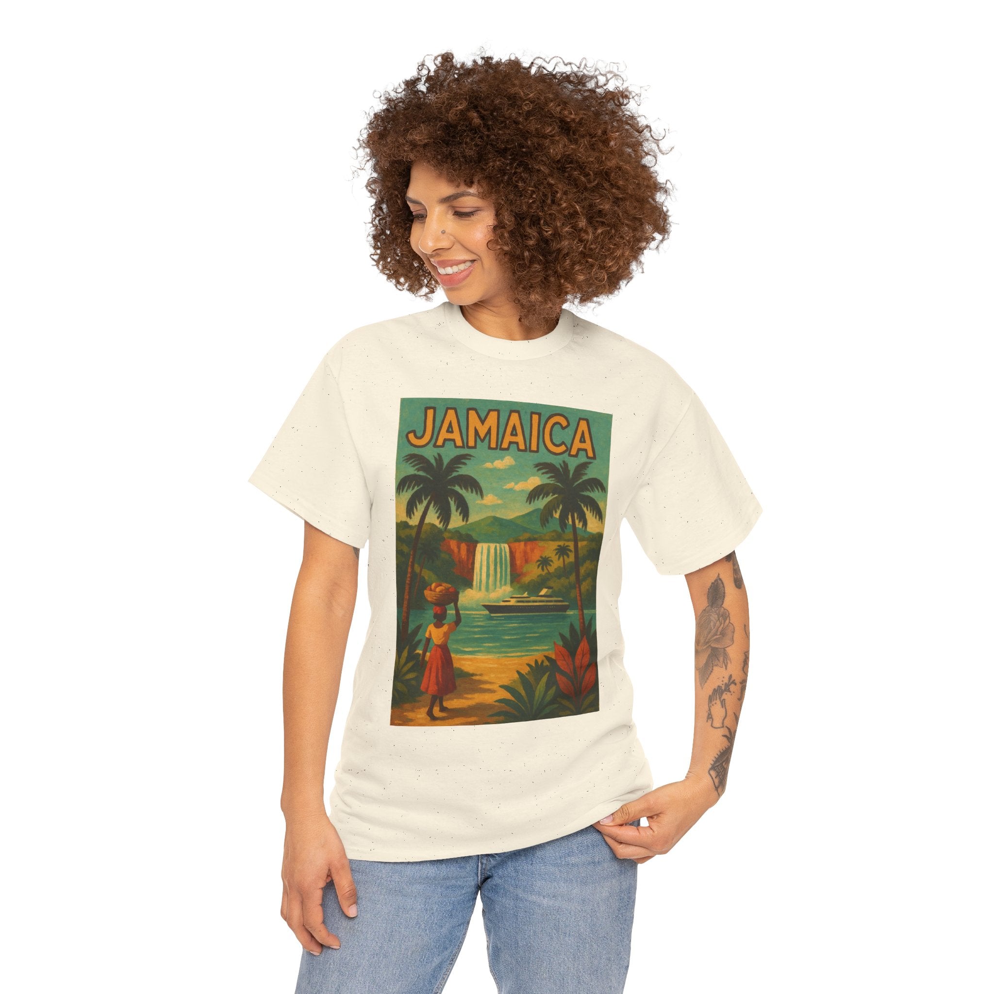 Jamaica - Waterfall Vintage T-Shirt