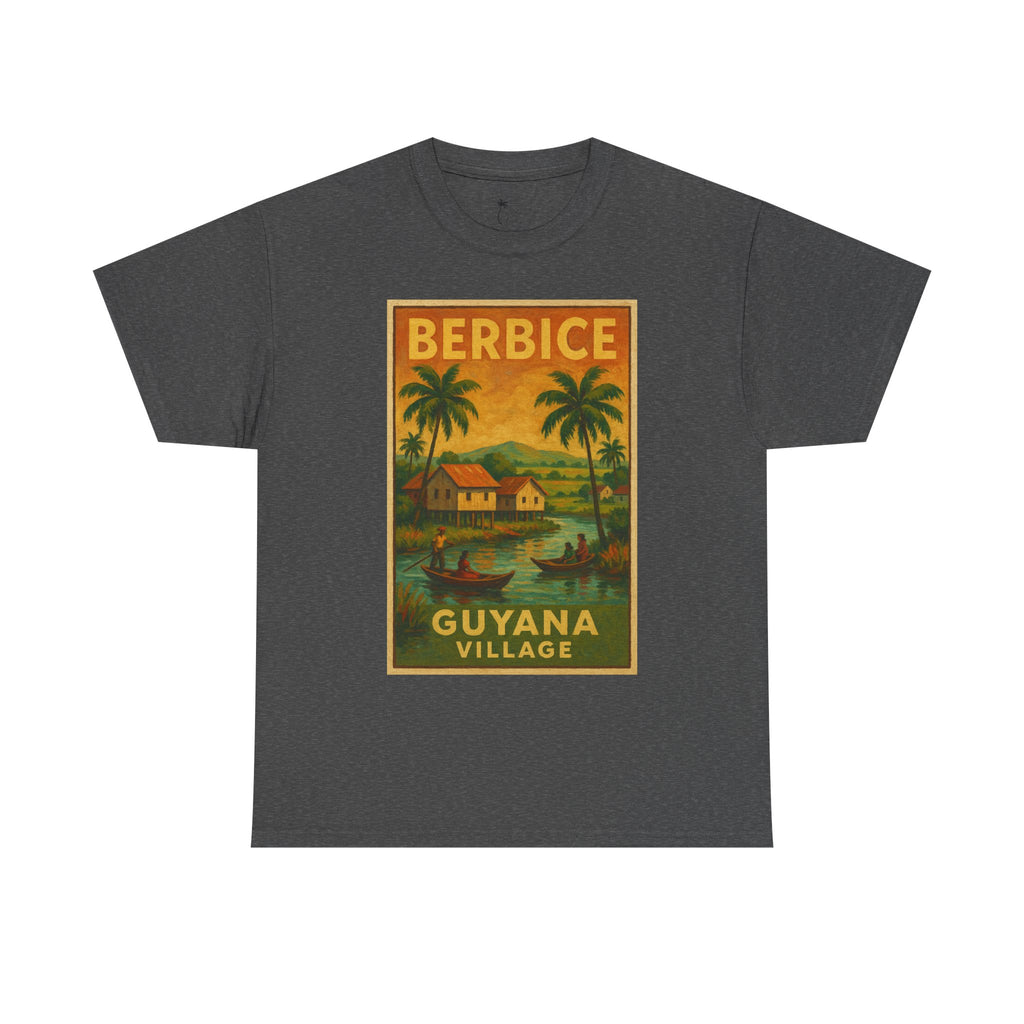 Guyana - Berbice Vintage Poster T-Shirt